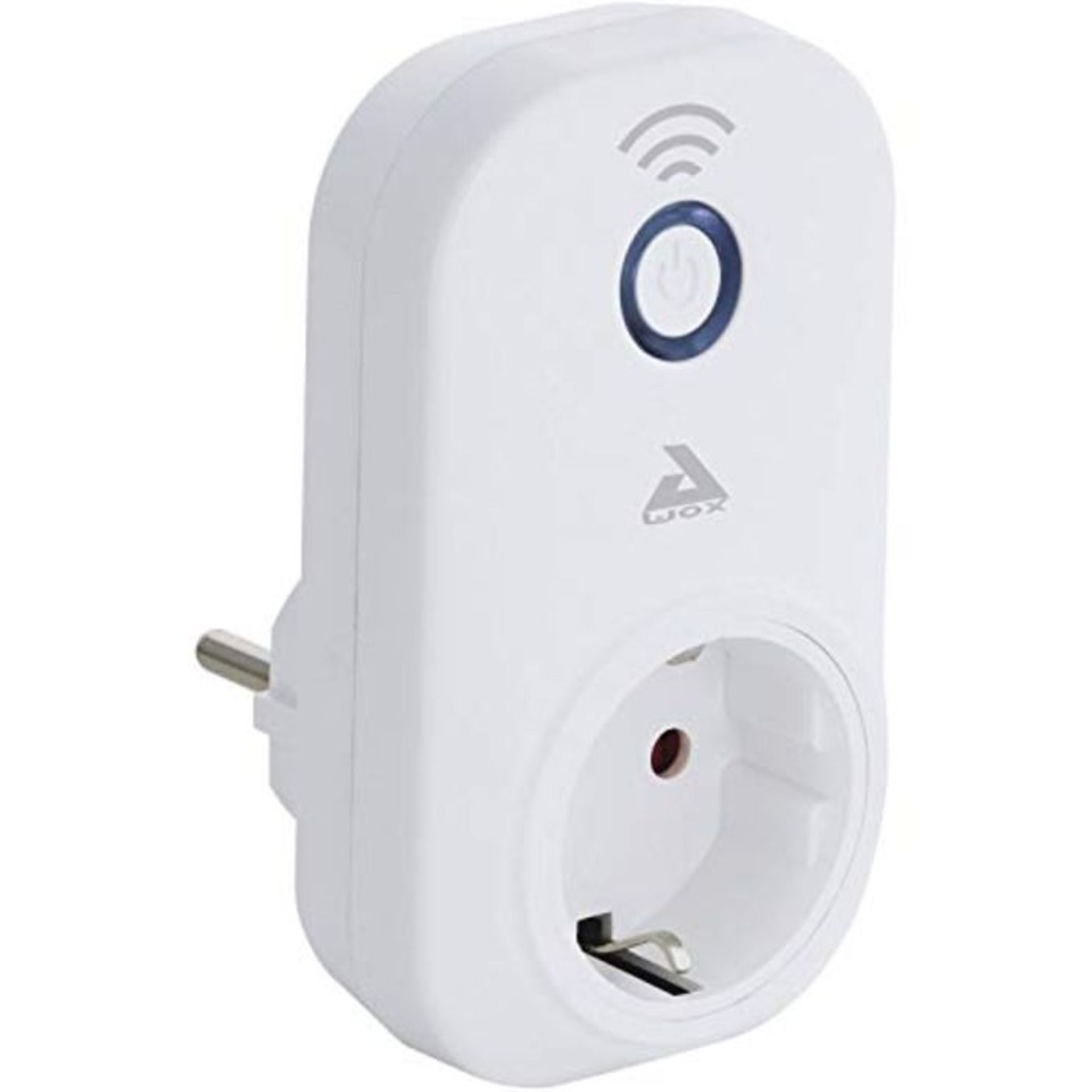 EGLO Connect Plug Plus Smart Home Plug for Voice Control, Socket with WLAN and Energy