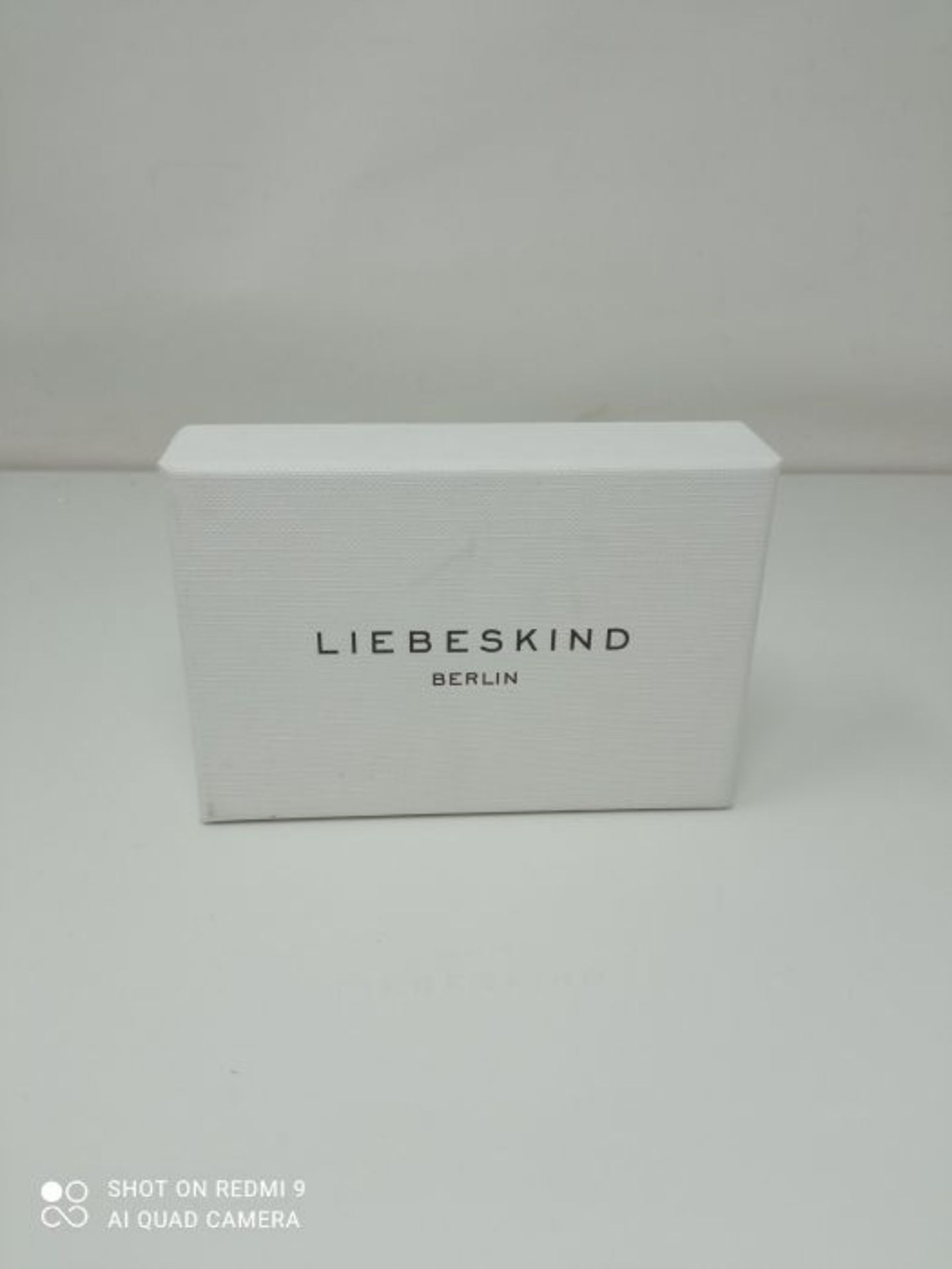 Liebeskind Berlin Damen Armband Herz Edelstahl Silber 20 cm (schwarz), LJ-0328-B-V 17