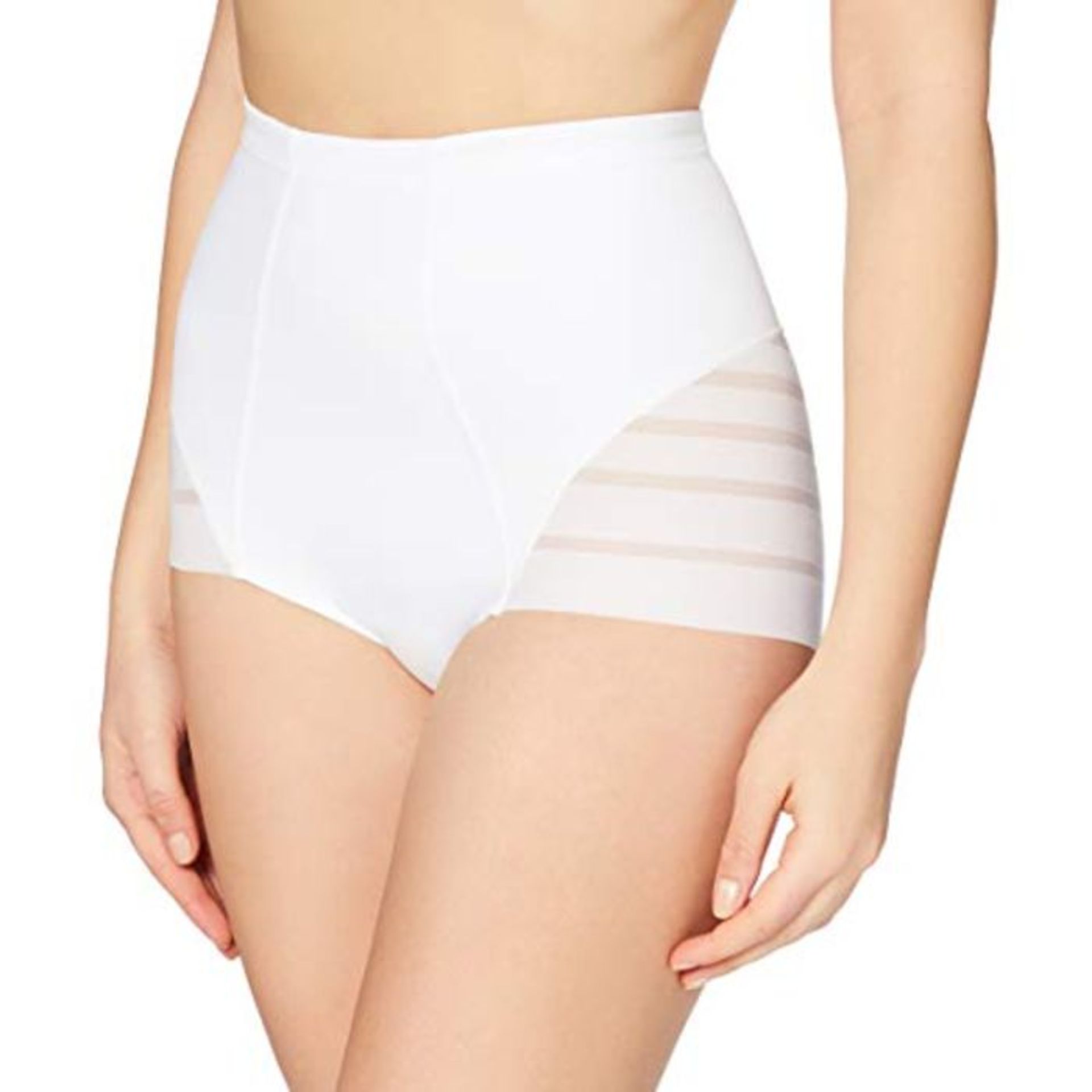 Dim Women'S Plain Or Unicolorcontrol Knickers - White - White - 10 (Brand Size: 38)
