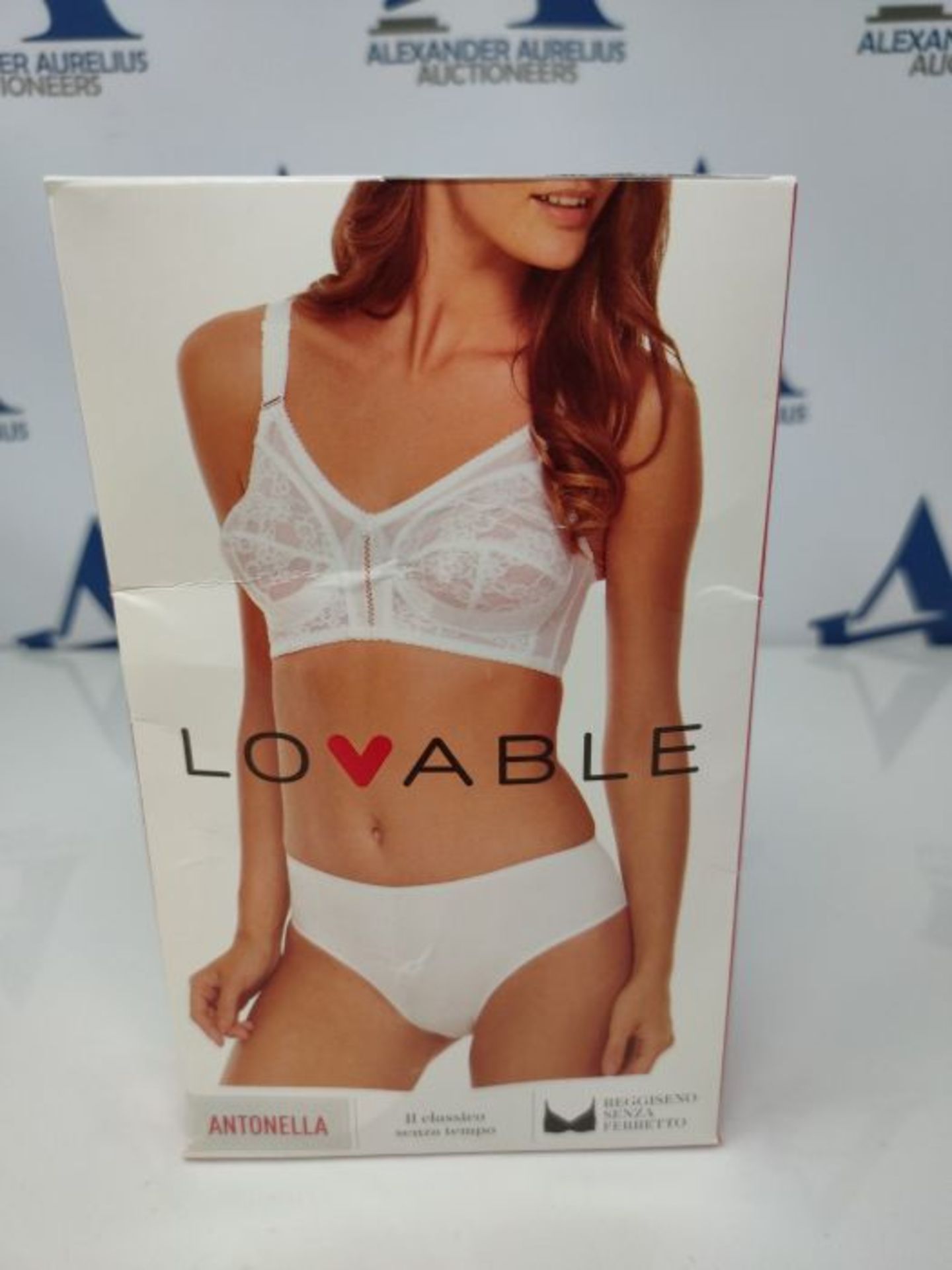 Lovable Women's Antonella Underwire Bra, White (White 003), 5D/38D - Image 2 of 2