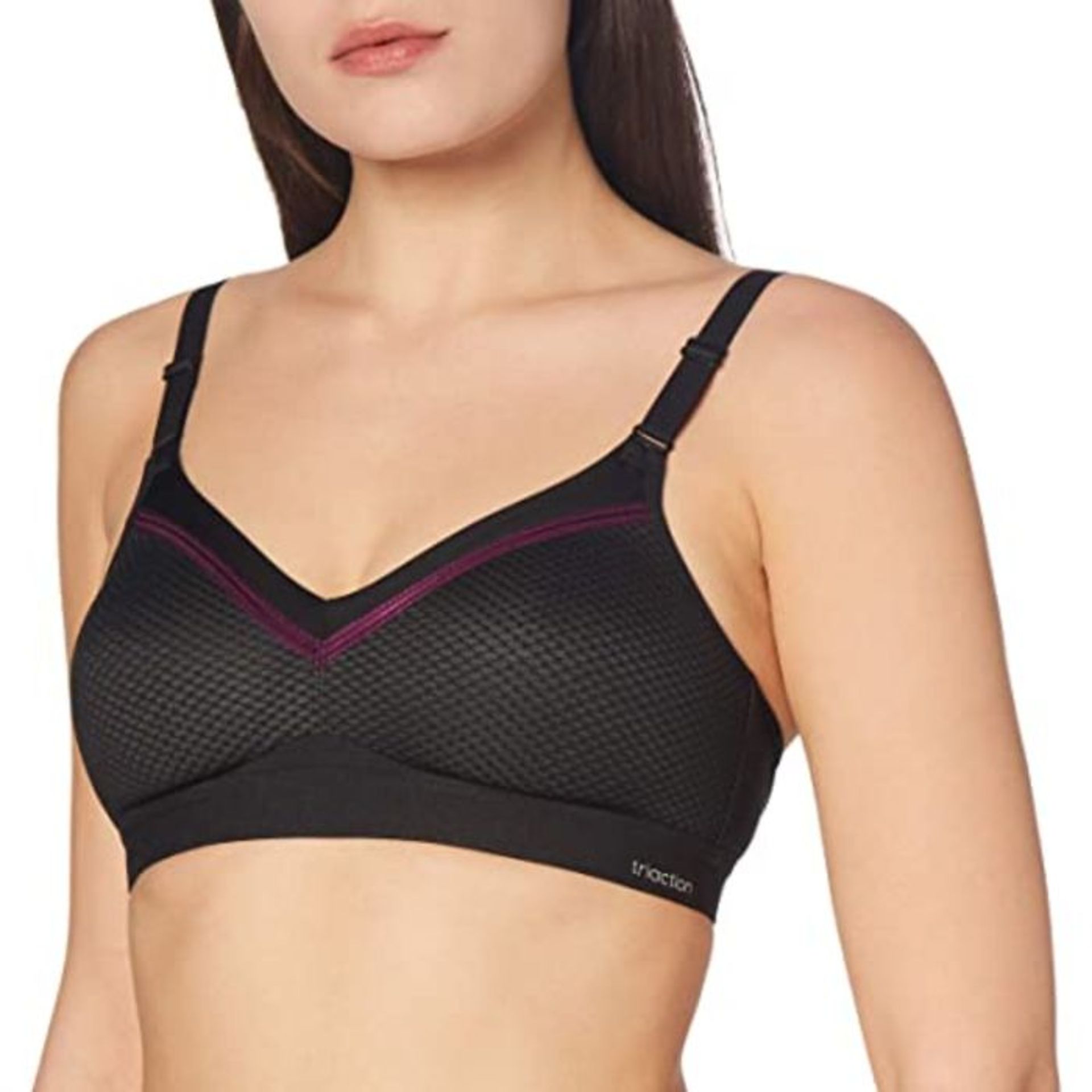 TriAction Women's Free Motion N, Black, 38D