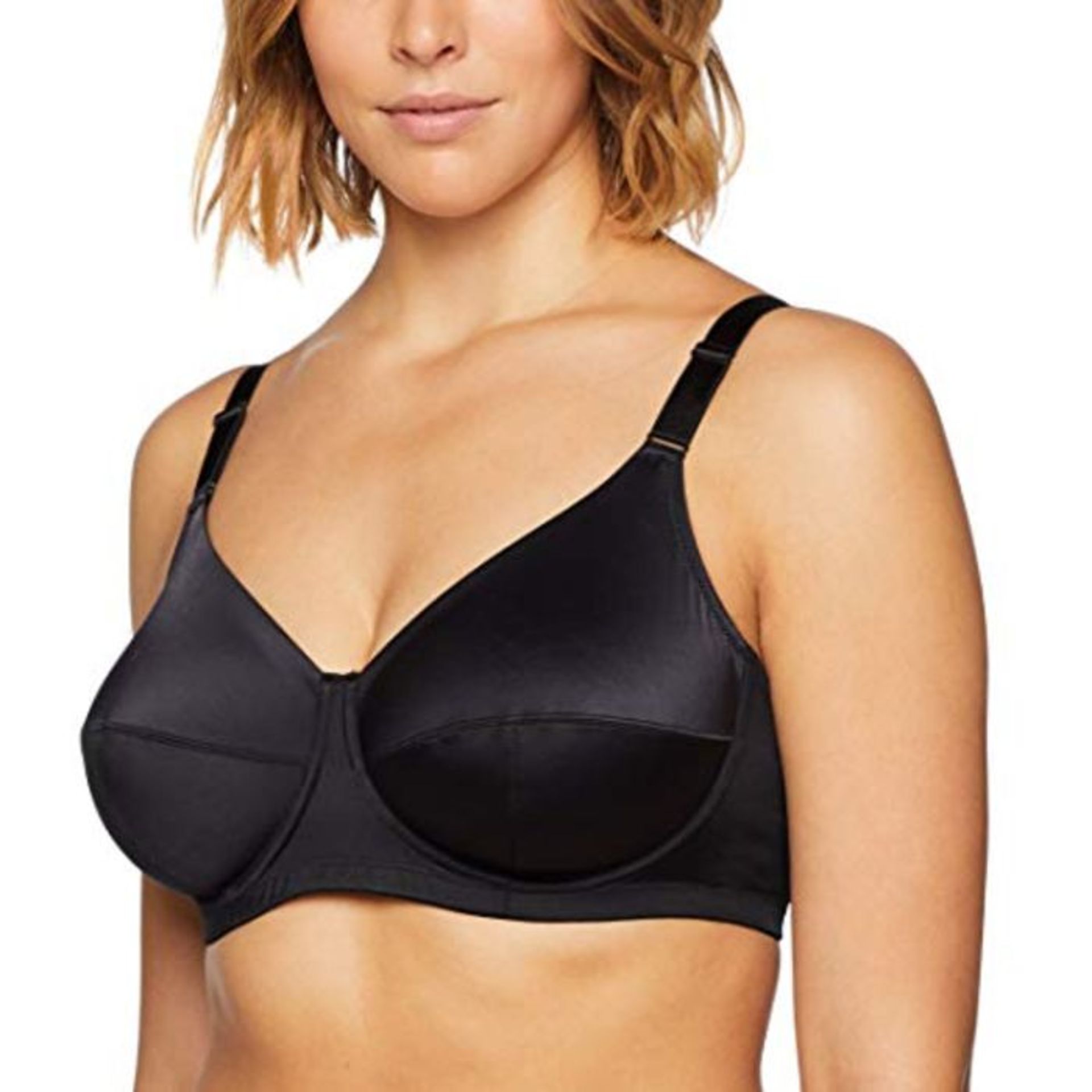 Lovable Women's Reggiseno Ferretto Shaping. Alto sostegno. Bra, Black (004-NERO), 4-D