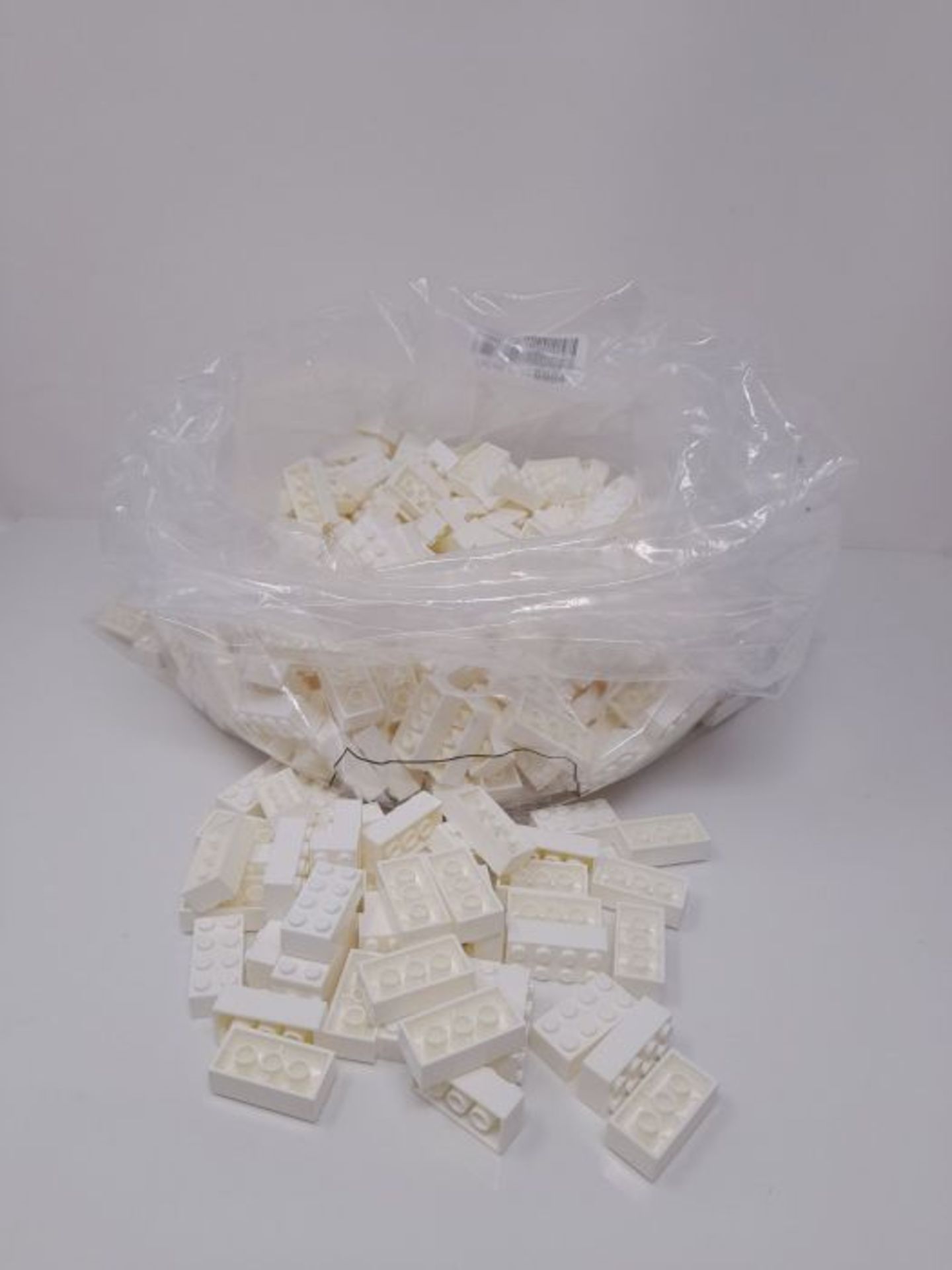 Simba 104118930 - Blox, 500 weiße Bausteine für Kinder ab 3 Jahren, 8er Steine, im K - Image 3 of 3