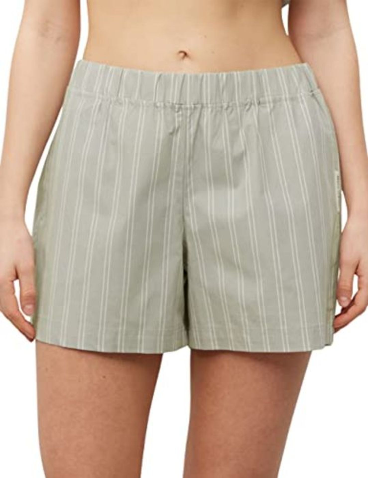 Marc O?Polo Body & Beach Women's W-Shorts Pajama Bottom, Mineral, XXL
