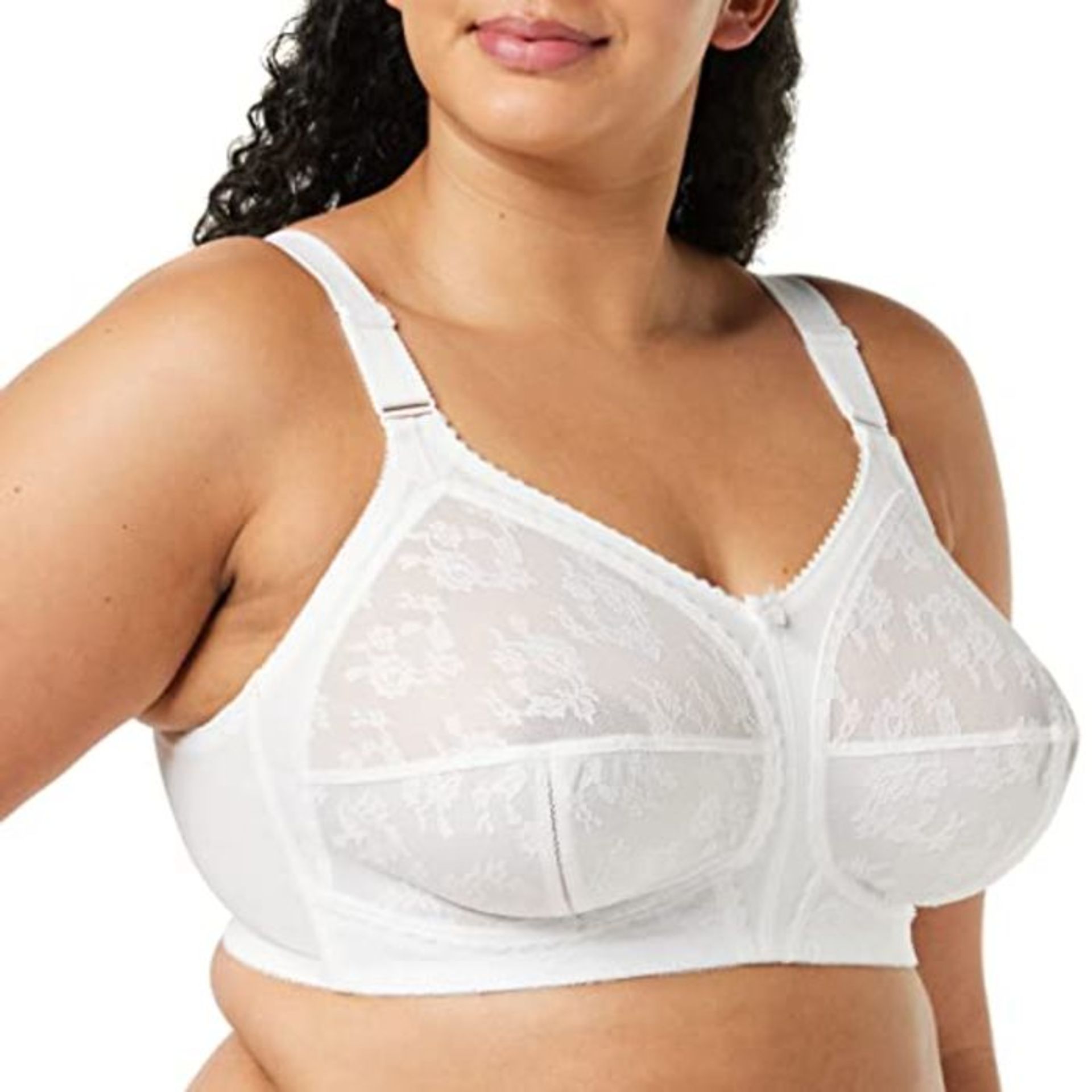 Triumph Women's Doreen Non-Wired Bra, White (White), 34C UK