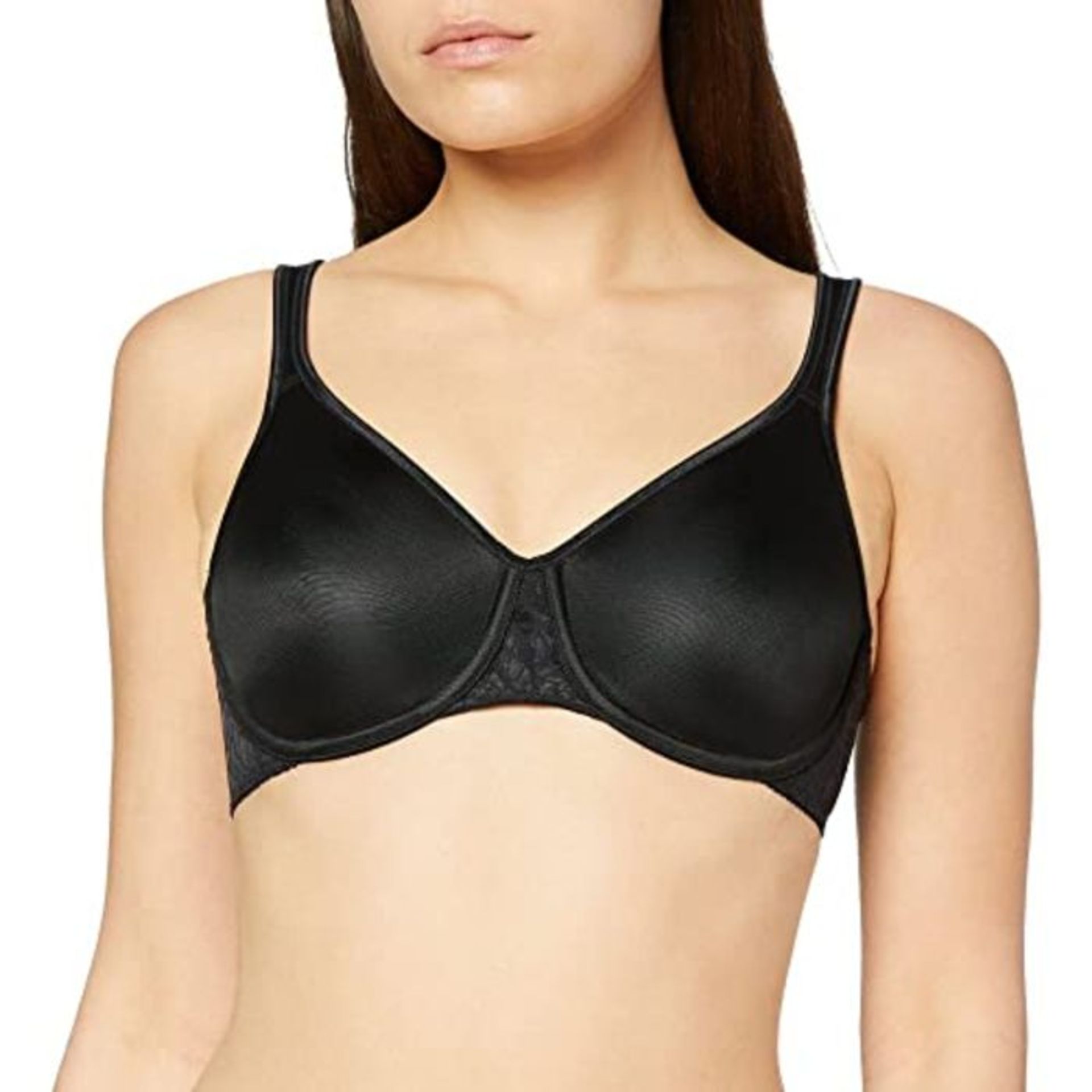 Triumph Women's Comfort Minimizer W Bra, Black, 40C