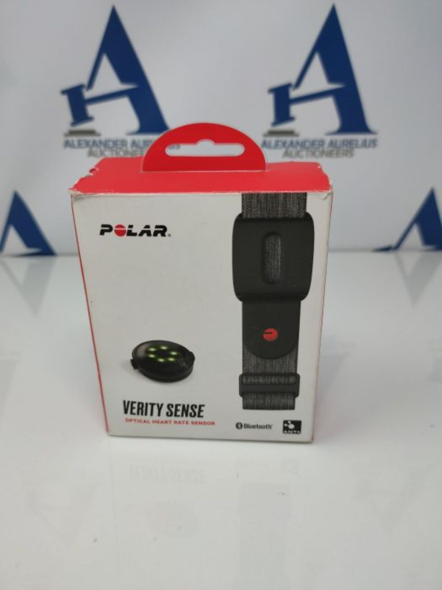 RRP £78.00 Polar Verity Sense - Optical Heart Rate Monitor Armband for Sport - ANT+ and Dual Blue - Image 2 of 3