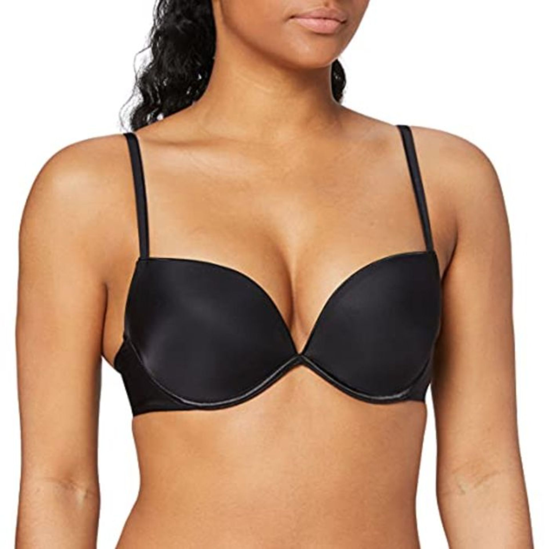 wonderbra Damen BH WB FULL EFFECT PUSH, Schwarz (schwarz 1001), 75A (Herstellergröße