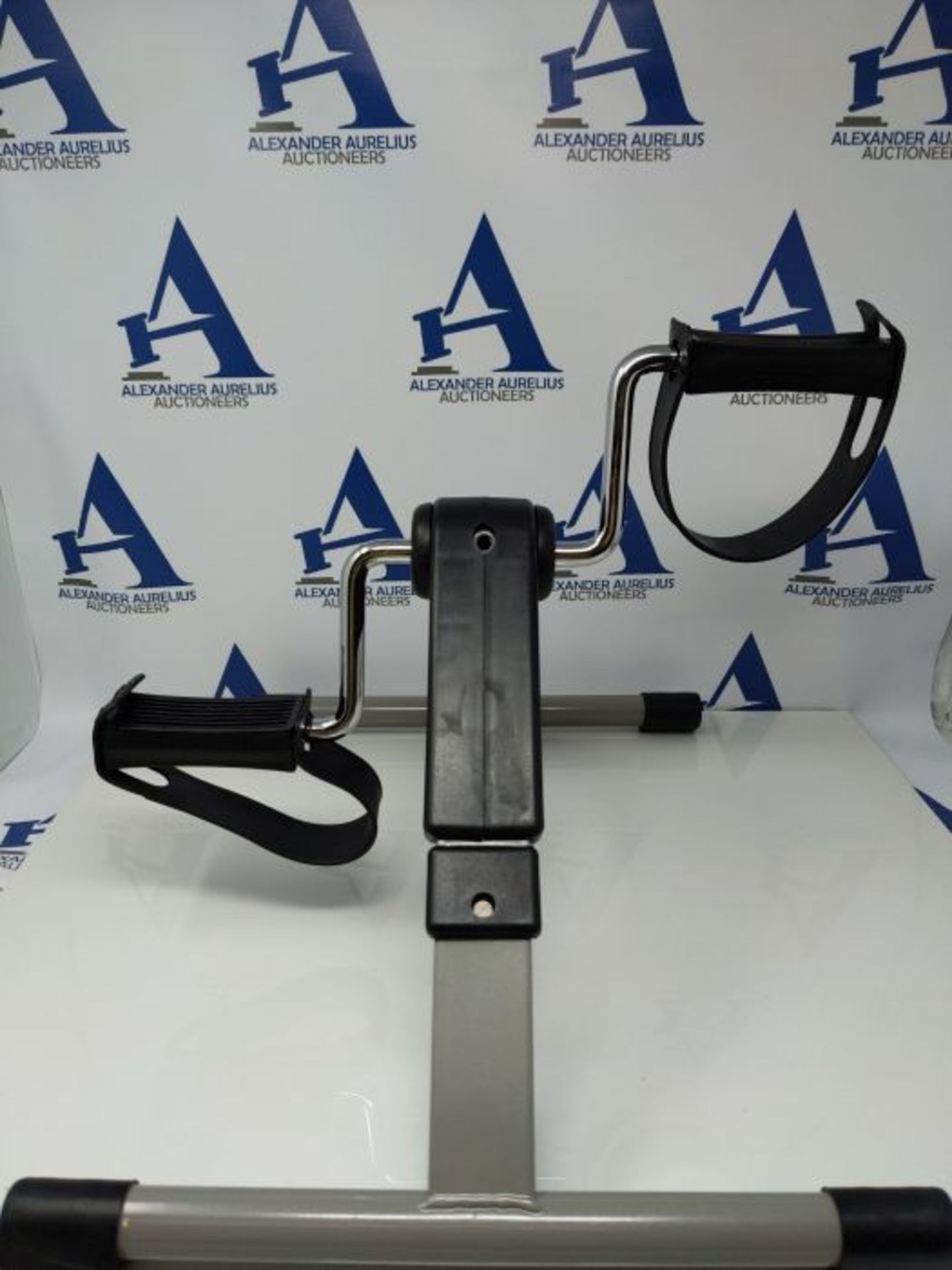 Mini CYCLETTE Portable Folding Foot Pedal Fitness for Arms and Legs Adjustable Digital - Image 2 of 2