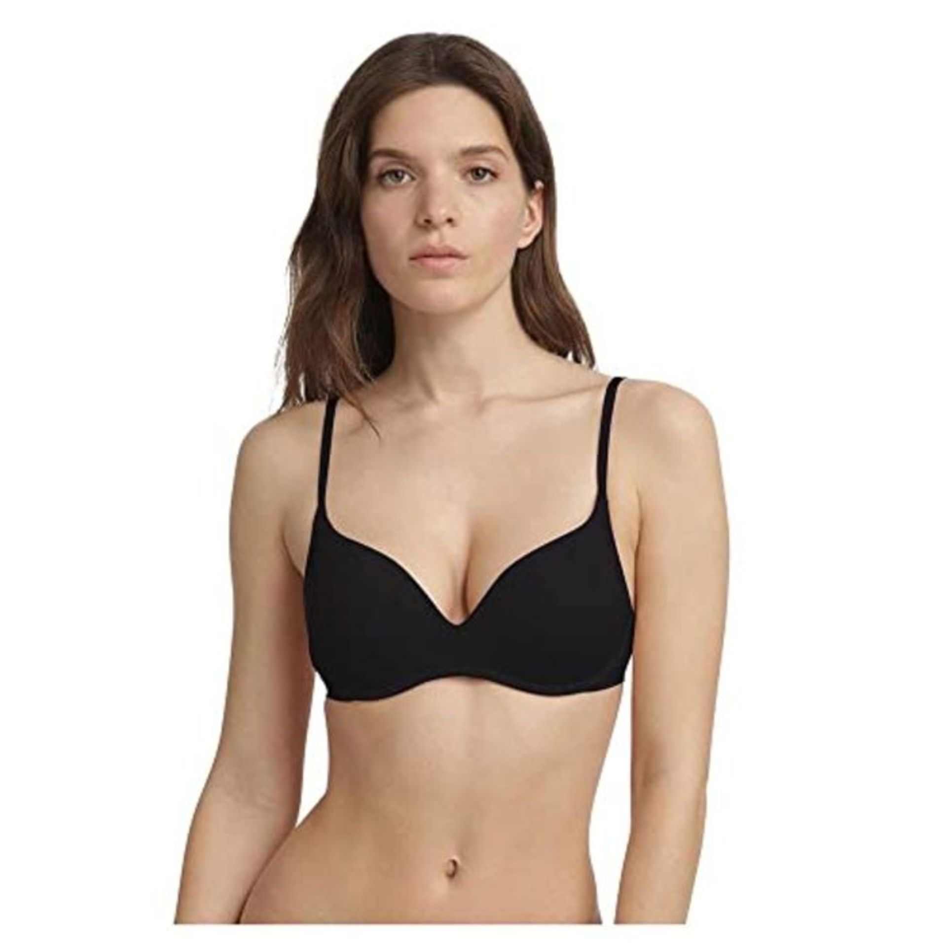 DIM Women's Soutien-Gorge Sans Armatures Invisififree Bra, Black (Black 0hz), 34C