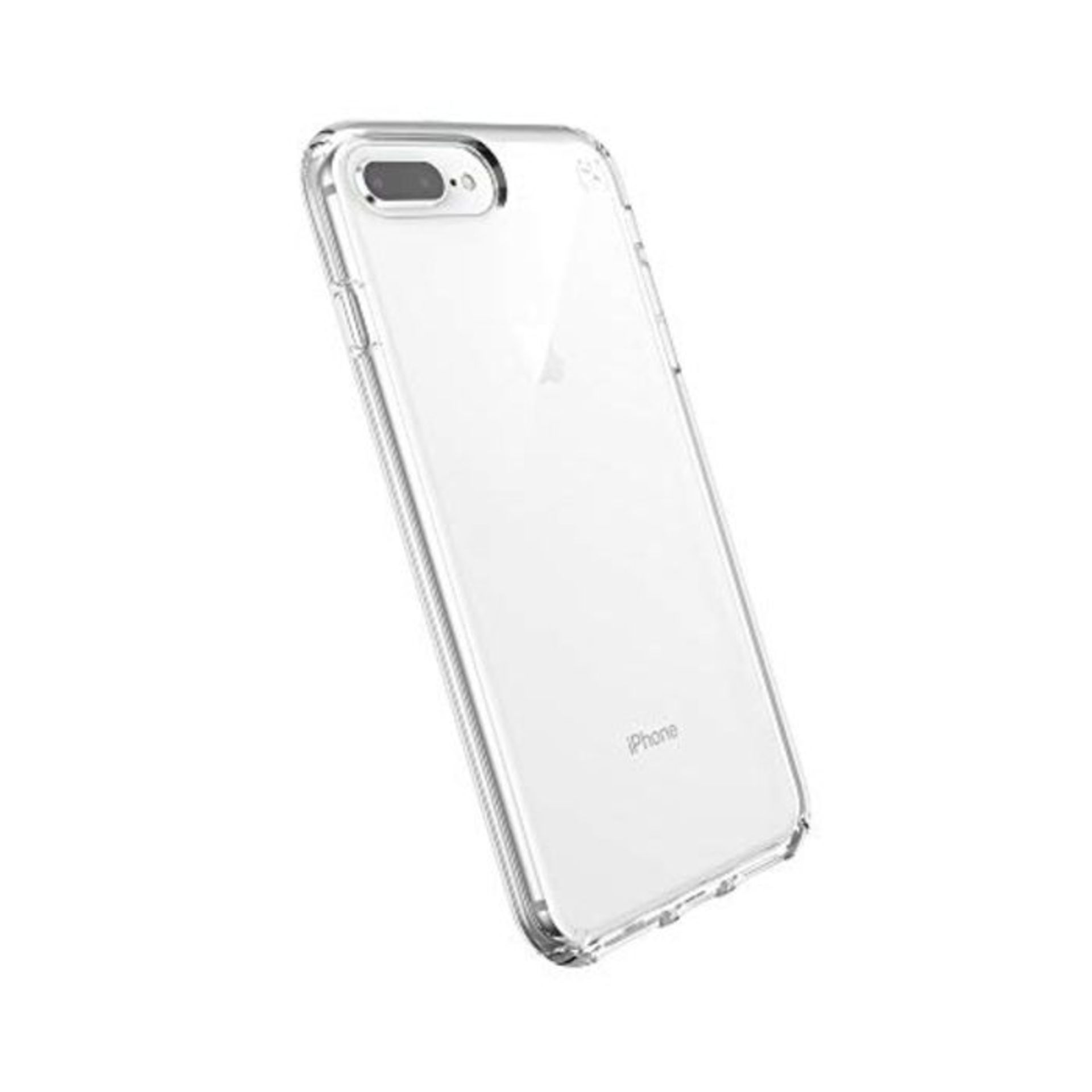 Speck iPhone 8 Plus Protective Ultra Thin Slim Hard Anti Scratch Presidio Clear Cover