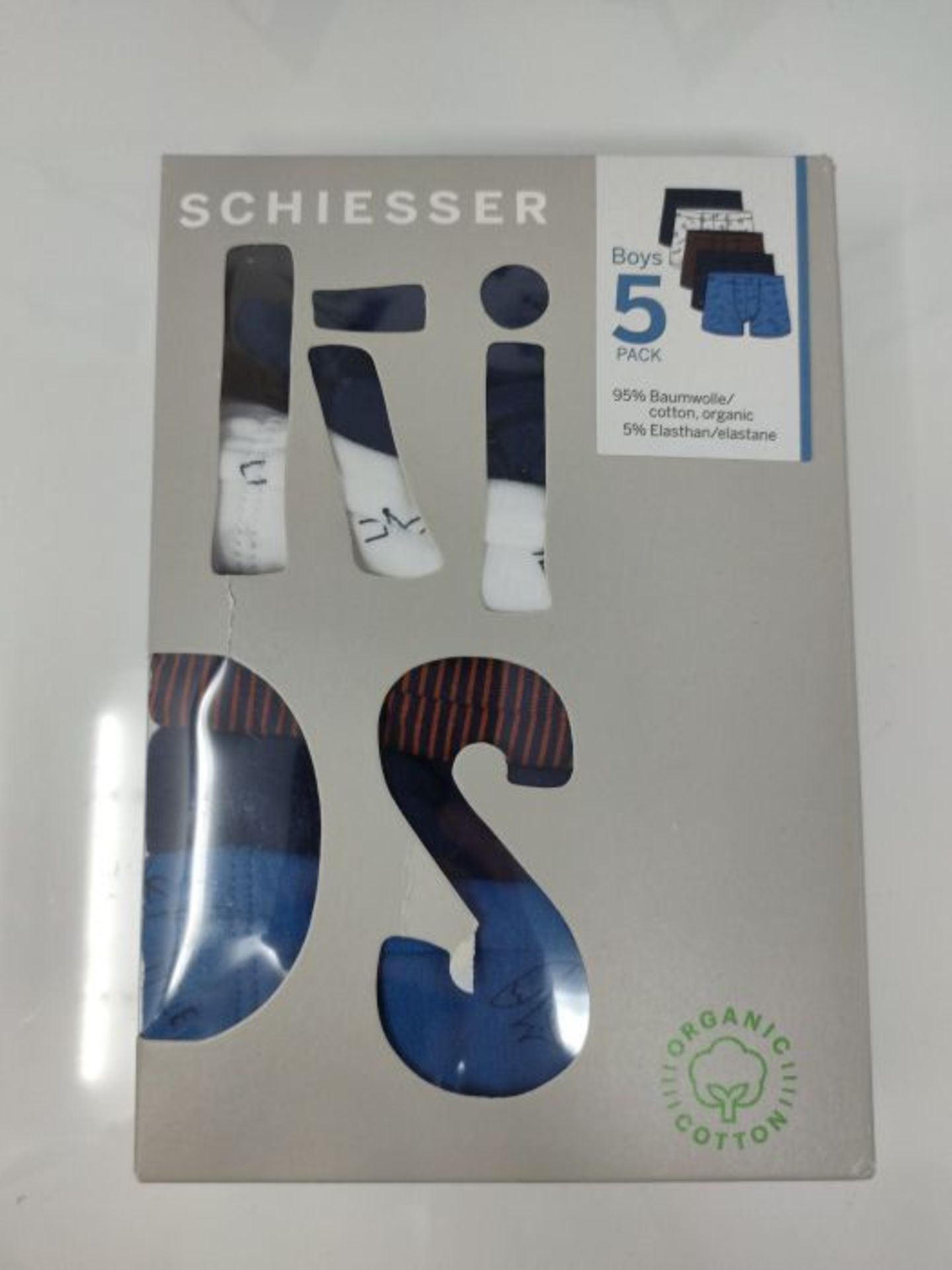 Schiesser Boys' Jungen Boxershorts (5er Pack) Boxer Shorts, Multicolour 6/7 Years