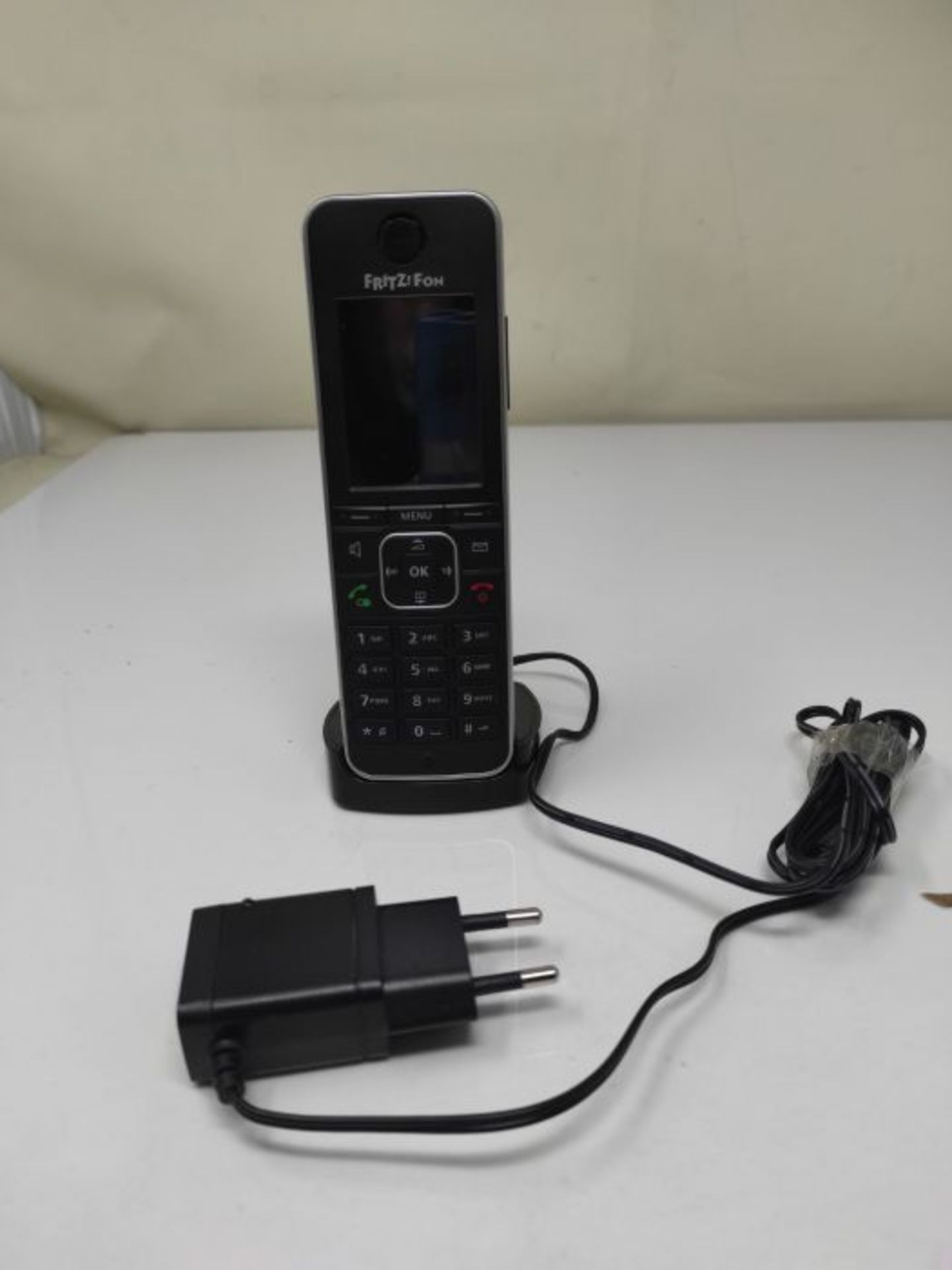 RRP £59.00 AVM FRITZ!Fon C6 Black DECT-Komforttelefon (hochwertiges Farbdisplay, HD-Telefonie, In - Image 3 of 3