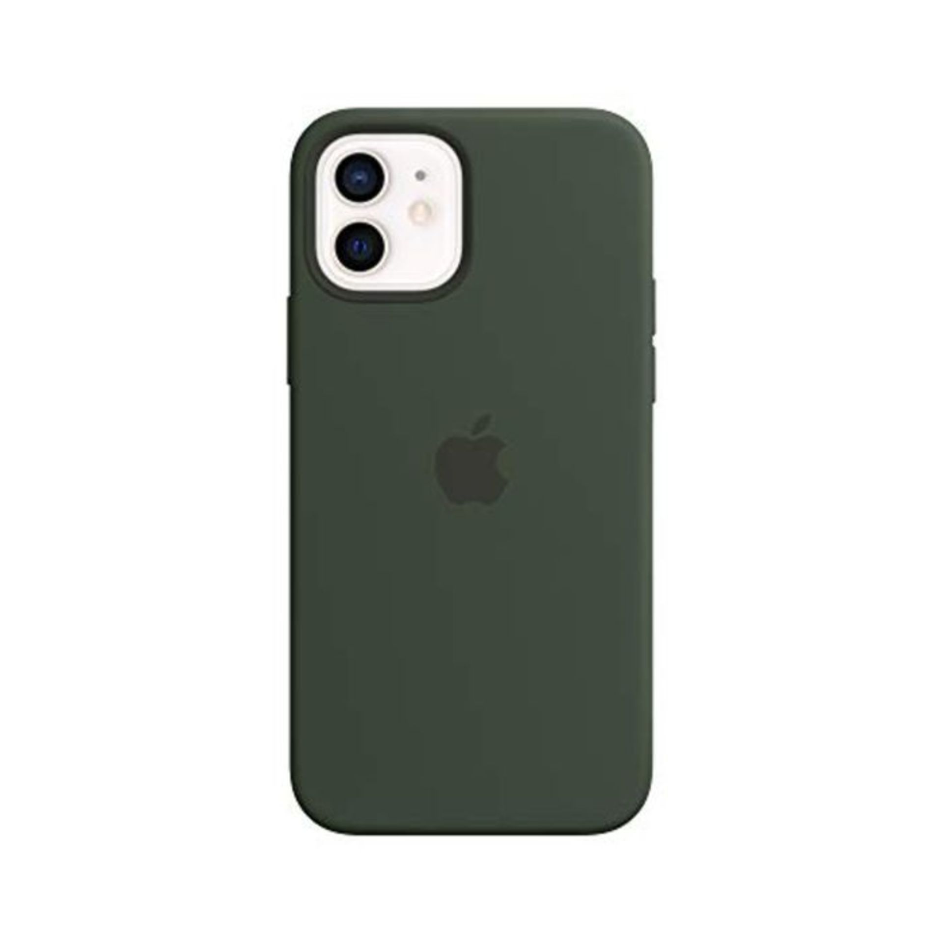 Apple SilikonÂ Case mit MagSafe (fÃ¼r iPhone 12 | 12 Pro) - ZyperngrÃ¼n