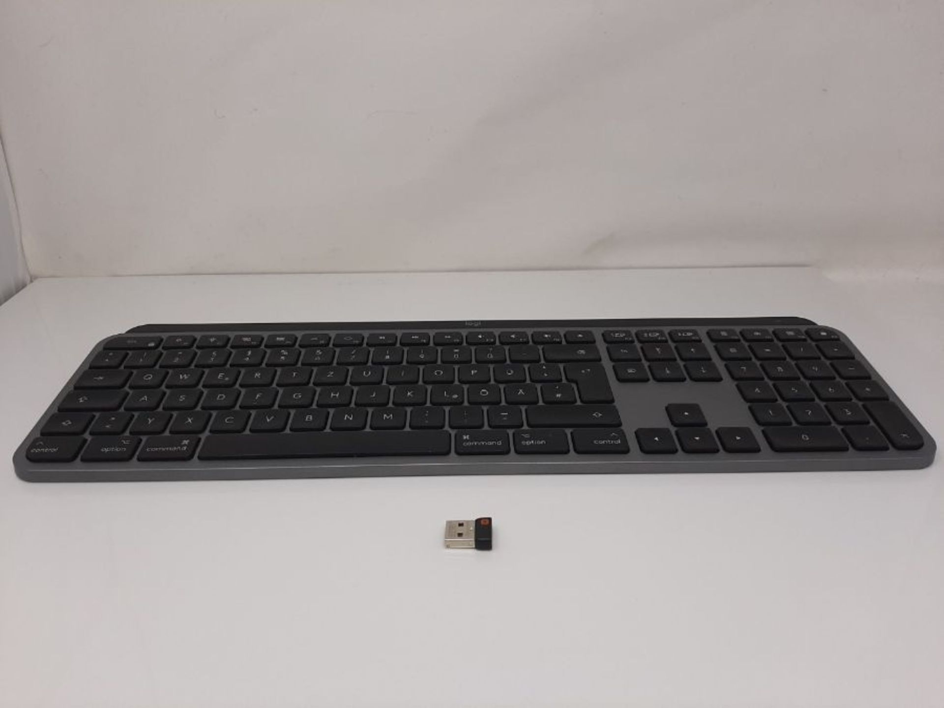 RRP £79.00 Logitech MX Keys für Mac kabellose beleuchtete Tastatur, taktiler Tastatursteuerung, - Image 3 of 3