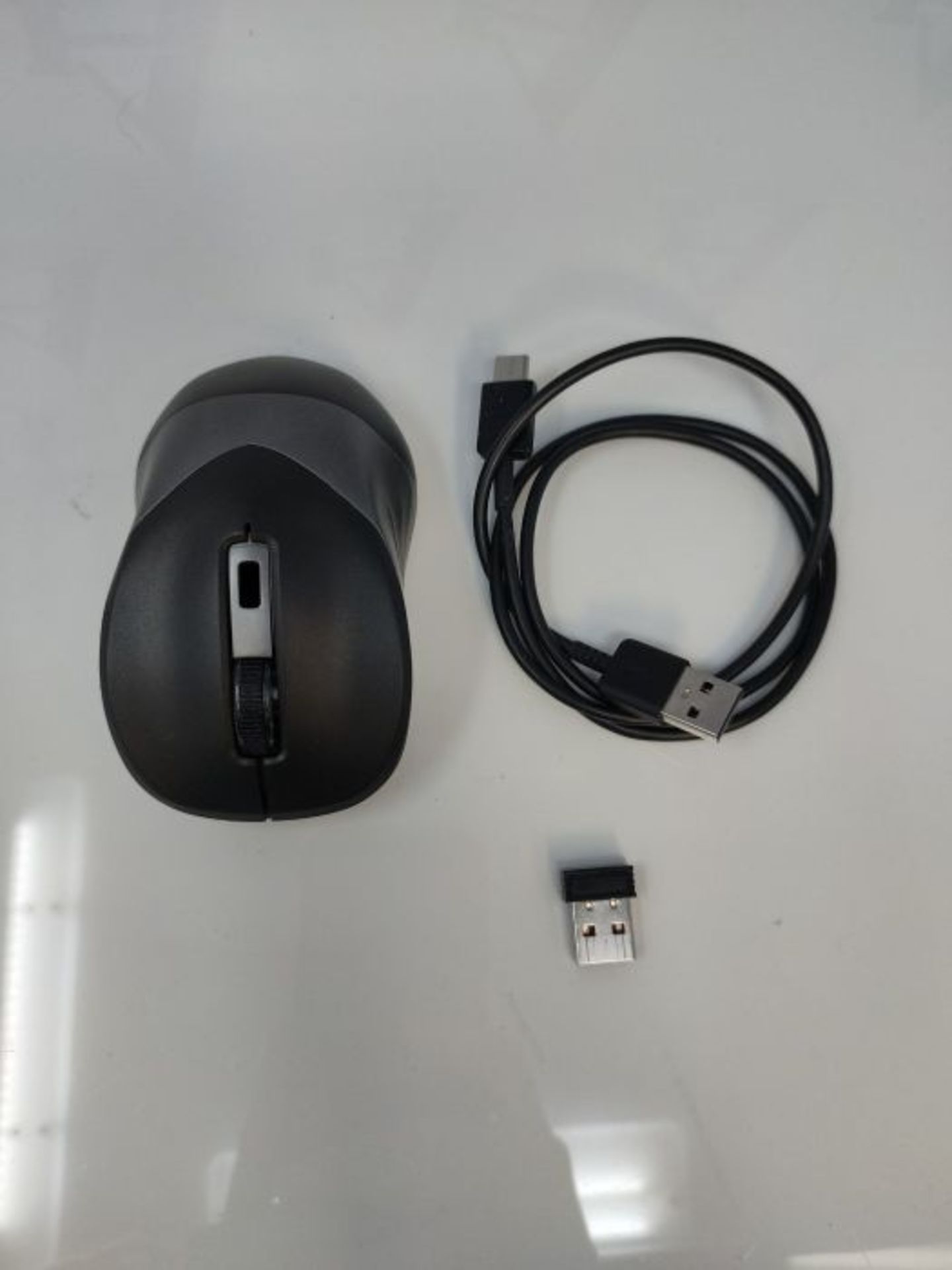 MagoFeliz 2.4G Rechargeable LED Wireless Mouse, Jiggler Mode, Wireless Mouse Jiggler/M - Image 3 of 3