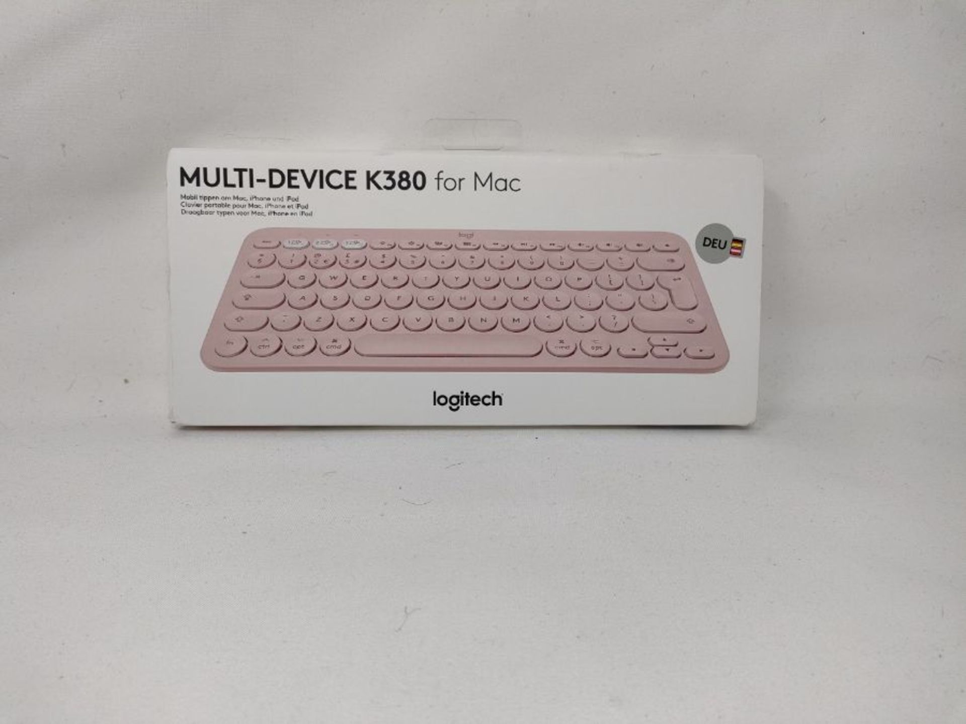Logitech K380 Multi-Device Bluetooth Tastatur fÃ¼r Mac, Einfaches Umschalten zwische - Image 2 of 3