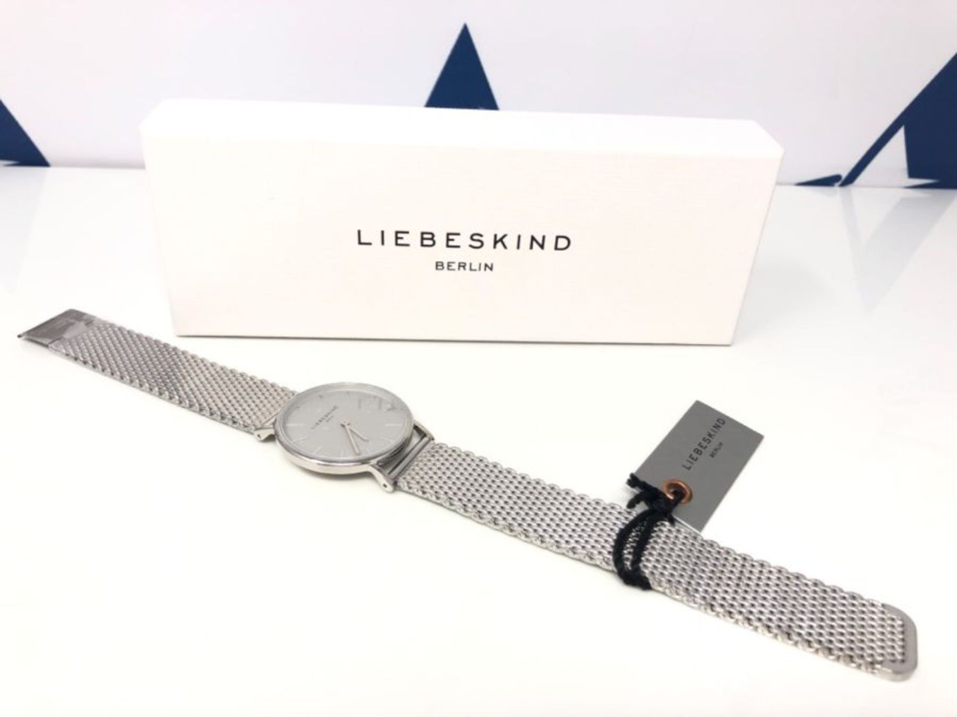 RRP £67.00 Liebeskind Berlin Damen Analog Quarz Uhr mit Edelstahl Armband LT-0169-MQ - Image 2 of 3