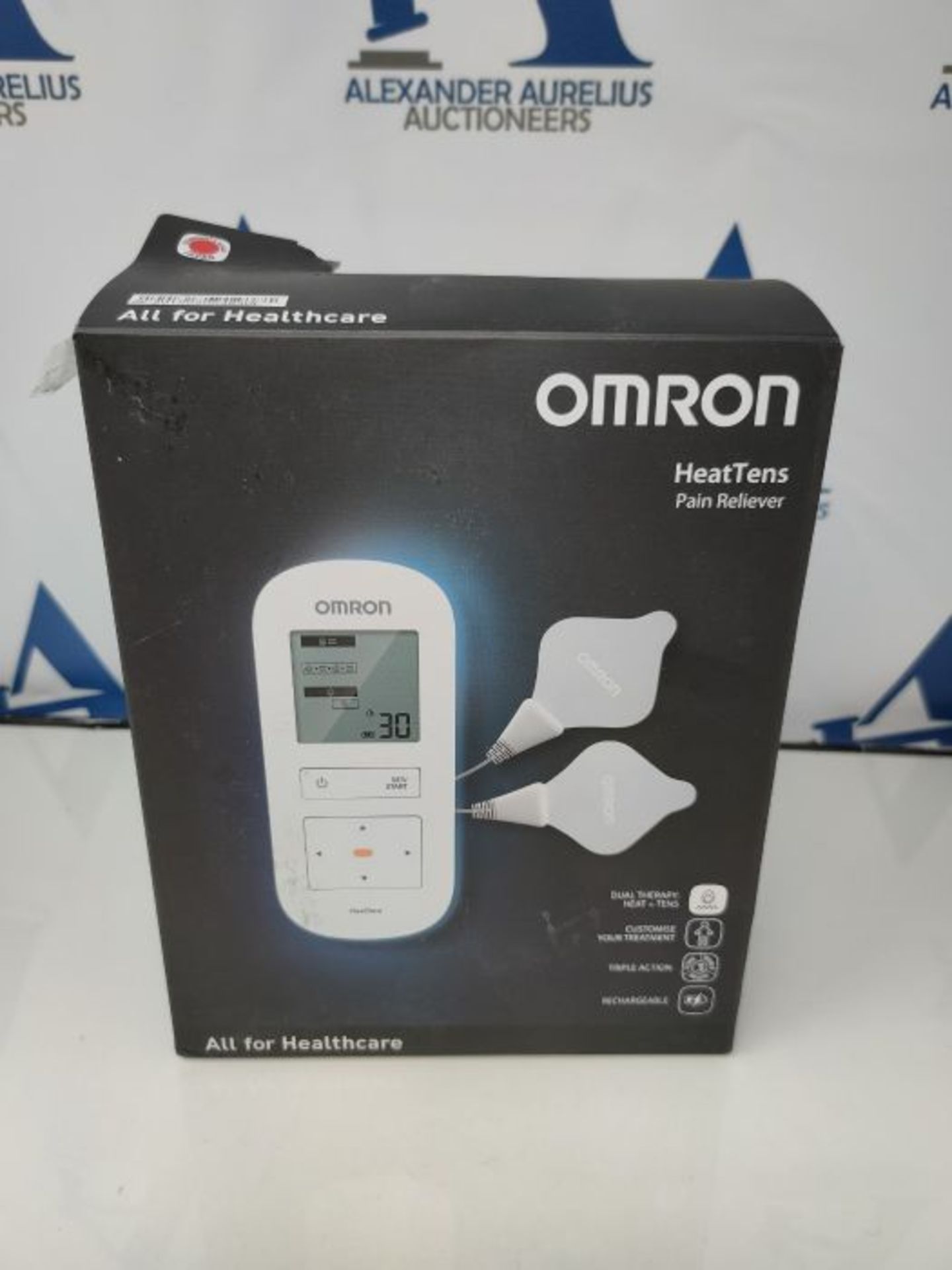RRP £102.00 Omron HeatTens Tens Machine with Soothing Heat for Joint and Muscle Pain Relief - Image 2 of 3