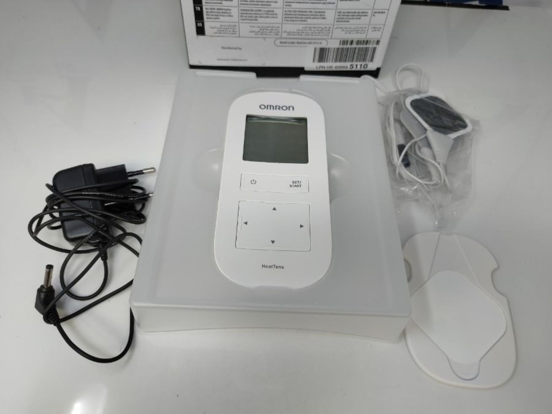 RRP £102.00 Omron HeatTens Tens Machine with Soothing Heat for Joint and Muscle Pain Relief - Image 3 of 3