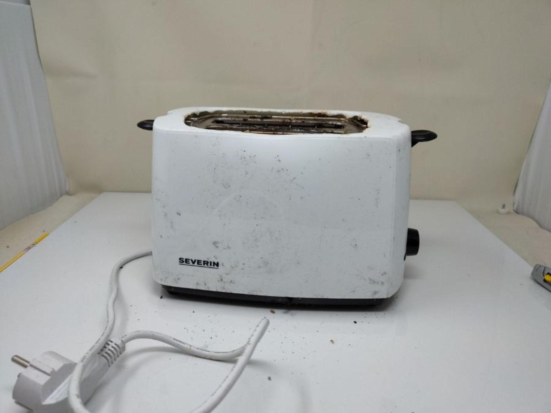 Severin Automatic toaster with 700 W of power 2286, white-black - Image 2 of 2
