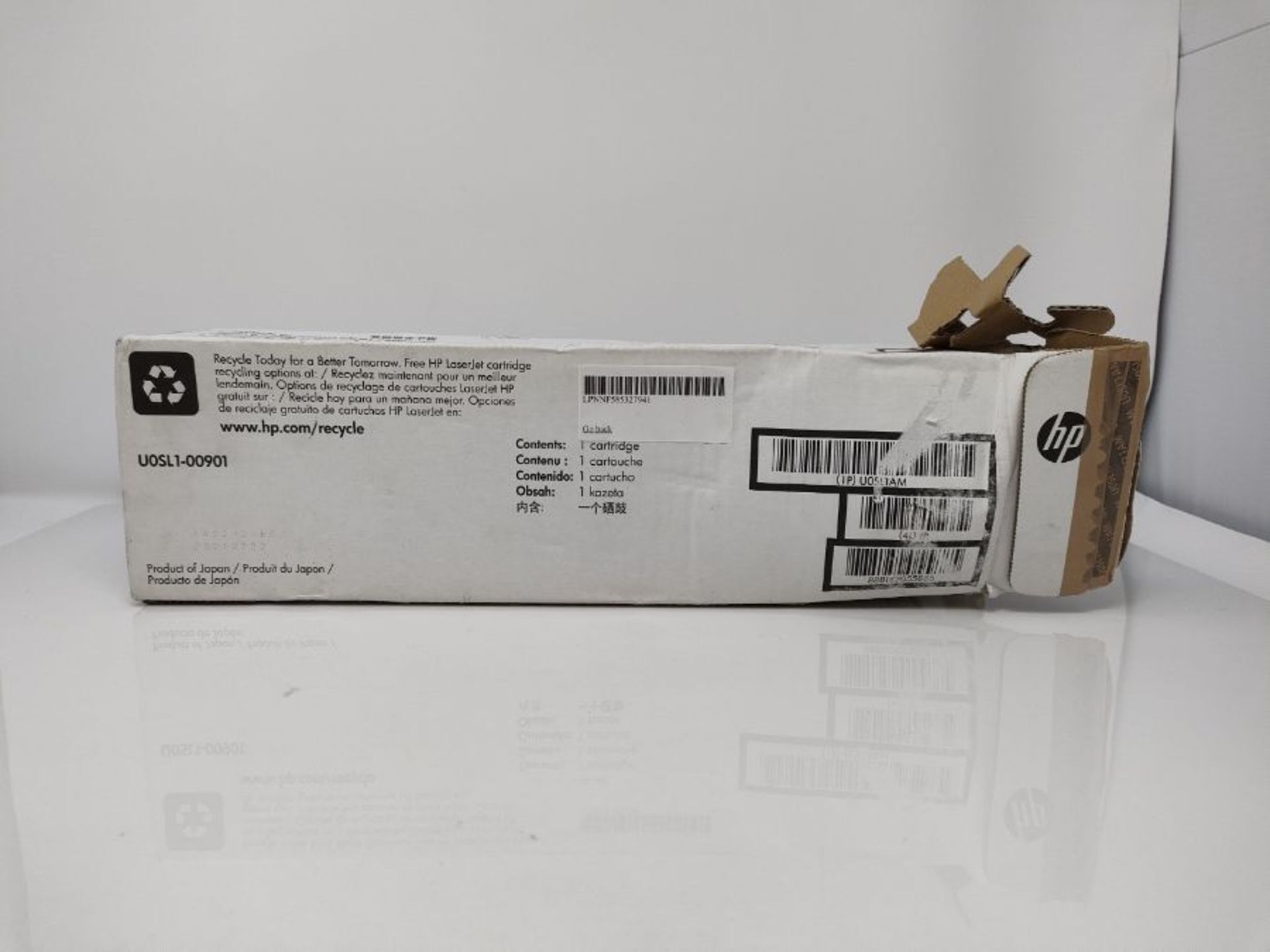 RRP £93.00 HP CF401X Original LaserJet Toner Cartridge, Cyan, Single Pack - Image 2 of 3