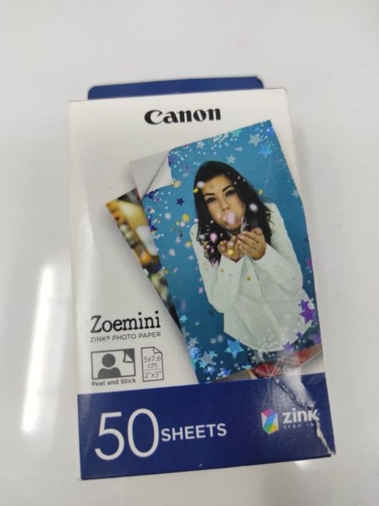 Canon Zoemini ZINK Fotopapier, 50 Blatt - Image 2 of 2