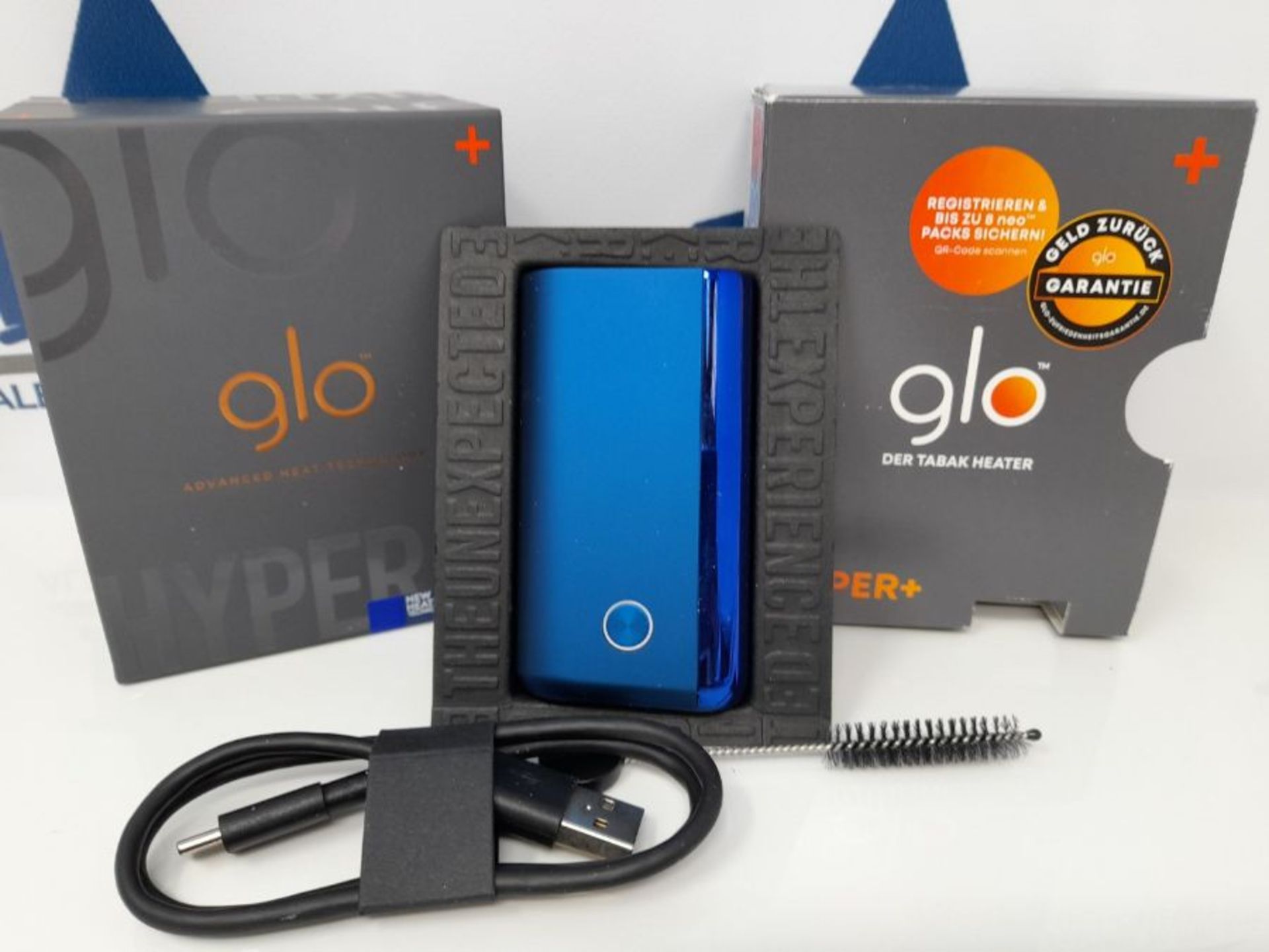 gloâ ¢ Hyper+ Tabakerhitzer (Energetic Blue), elektrischer Tabak Heater fÃ¼r kla - Image 2 of 3