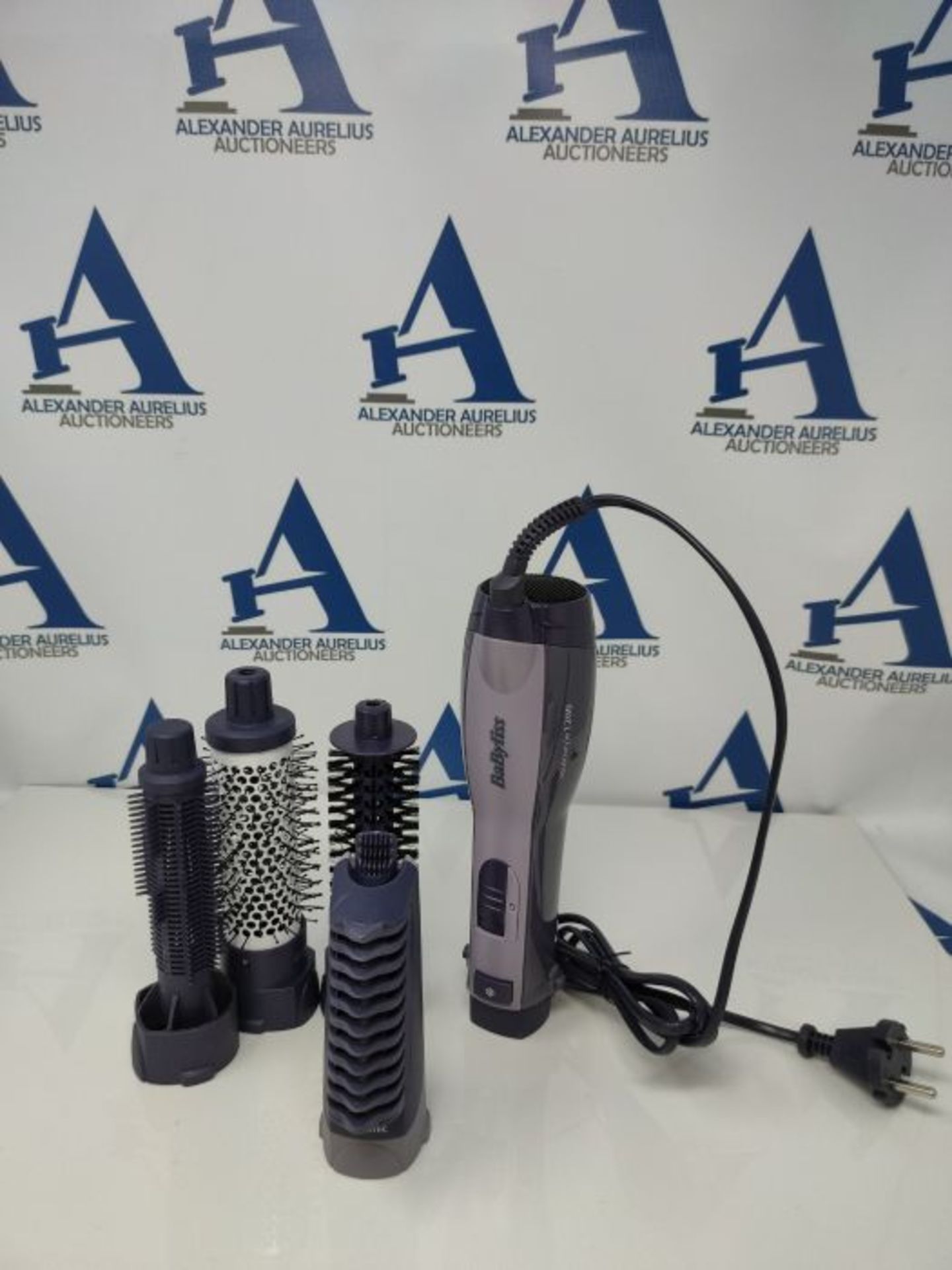 BaByliss AS121E Multistyle Hot Air Brush 1200 Watt Ionic 4 Attachments Ceramic - Image 3 of 3