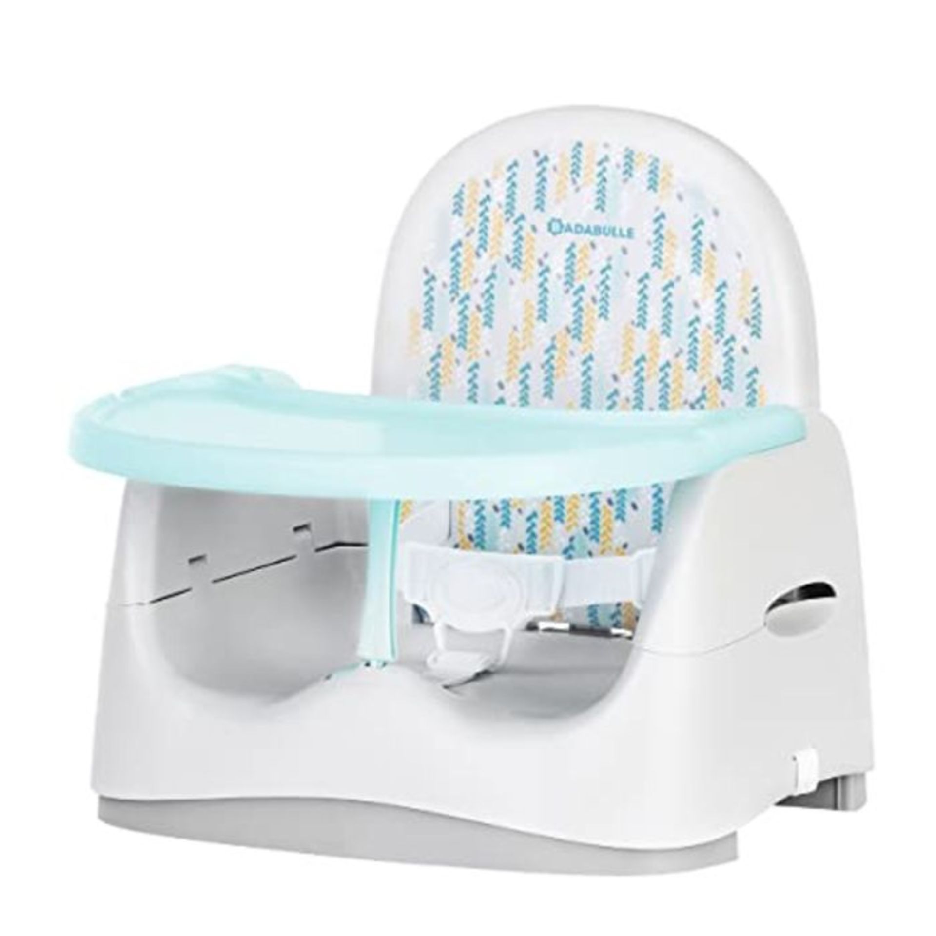 Badabulle Trendy baby booster seat for dining chair, folding, height-adjustable