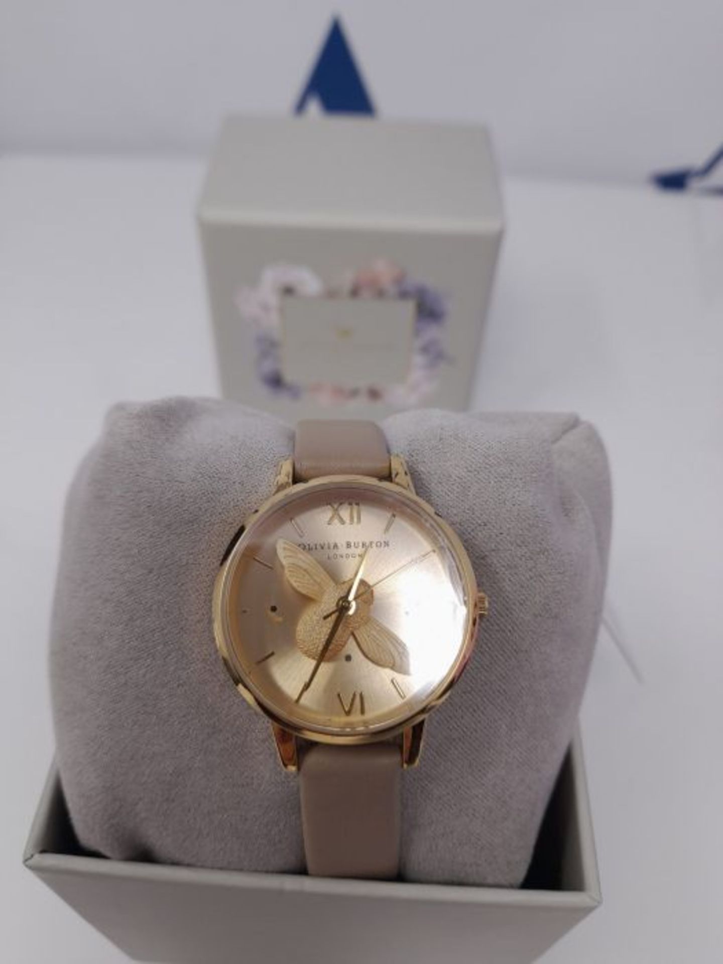 RRP £93.00 Olivia Burton Damen Analog Quarz Uhr mit Leder Armband OB16AM150 - Image 2 of 3