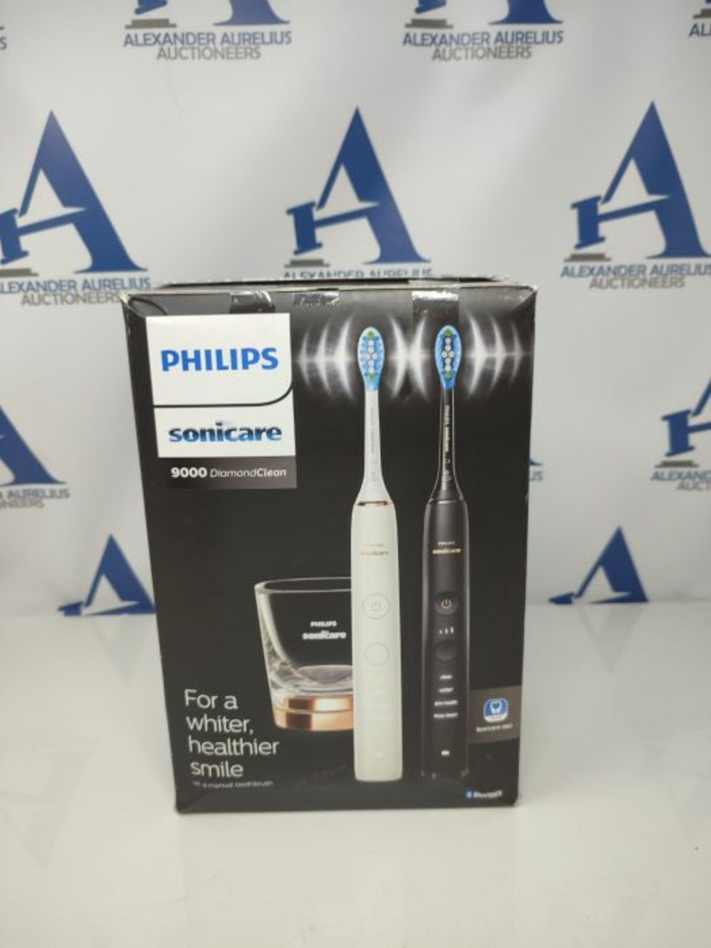 RRP £216.00 Philips Sonicare Elektrische Tandenborstel DiamondClean 9000 Duo - Voor wittere tanden - Image 2 of 3