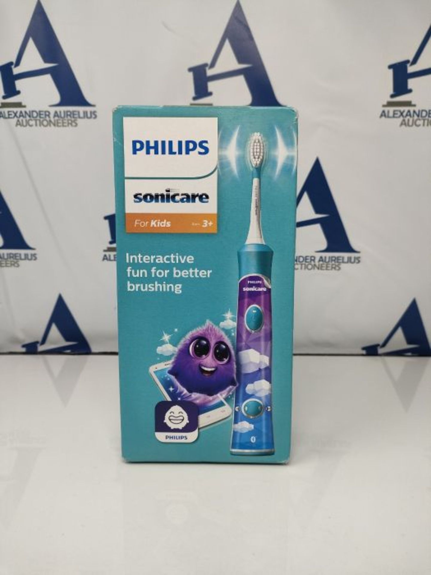 Philips Sonicare For Kids Electric Toothbrush HX6322 / 04, With Sound Technology, For - Image 2 of 3