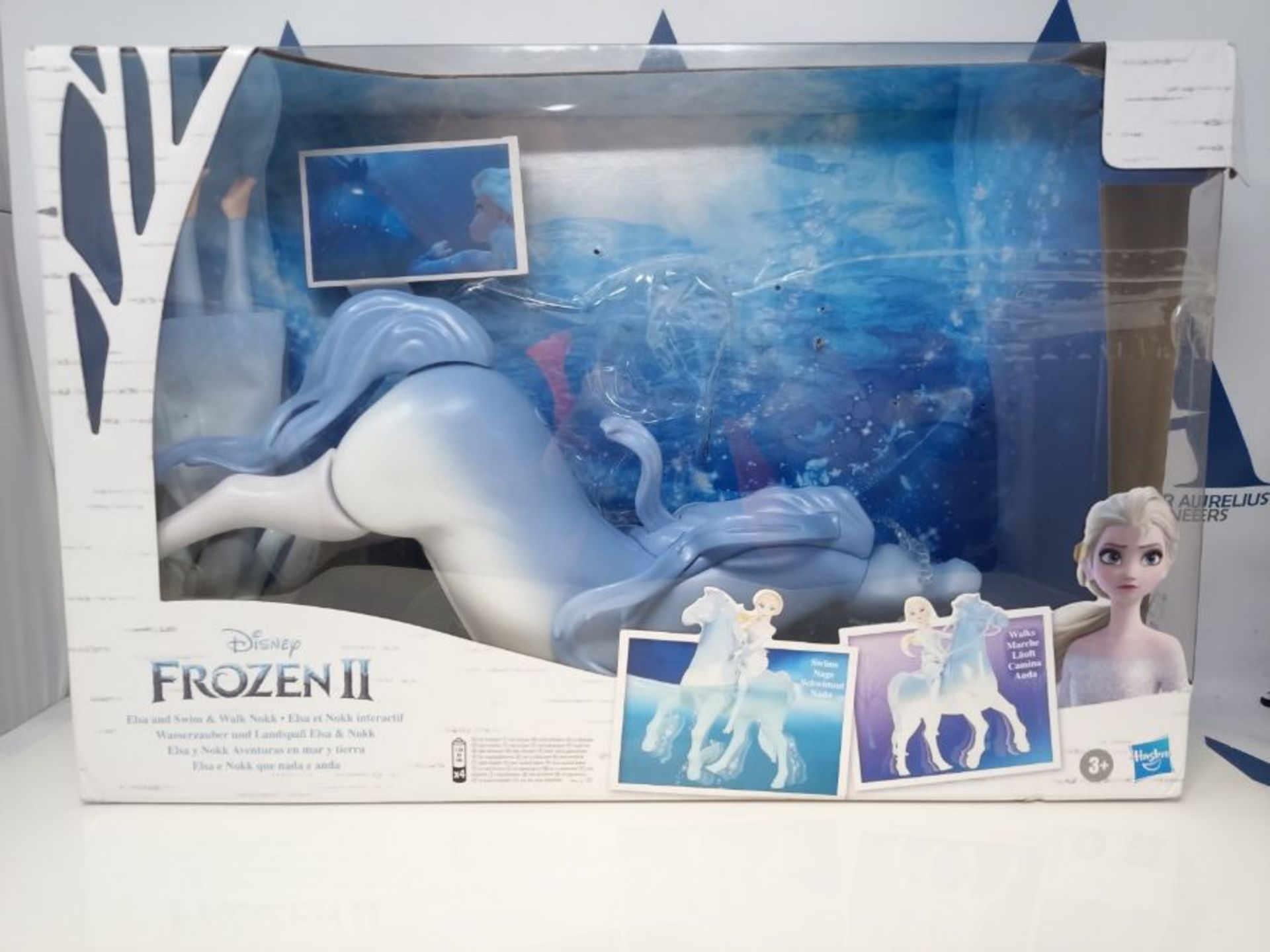RRP £64.00 Hasbro Frozen - Frozen 2, Elsa e Il Cavallo Nokk Elettronico (Bambola di Elsa con Cava