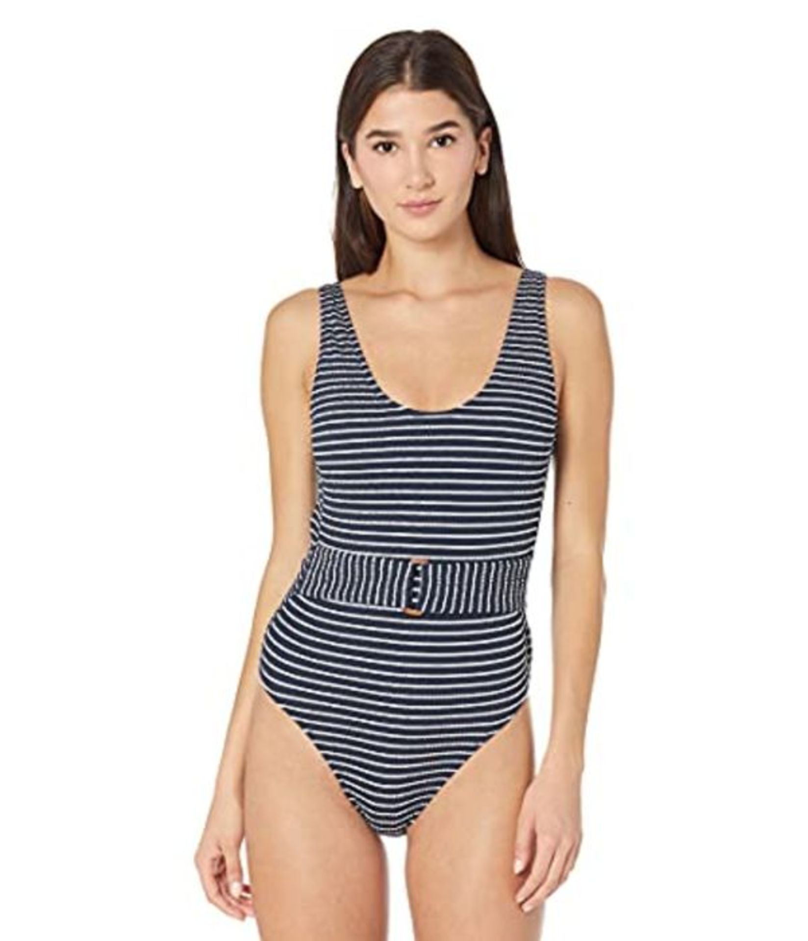 RRP £60.00 Seafolly Damen Maillot Badeanzug, True Navy, 42