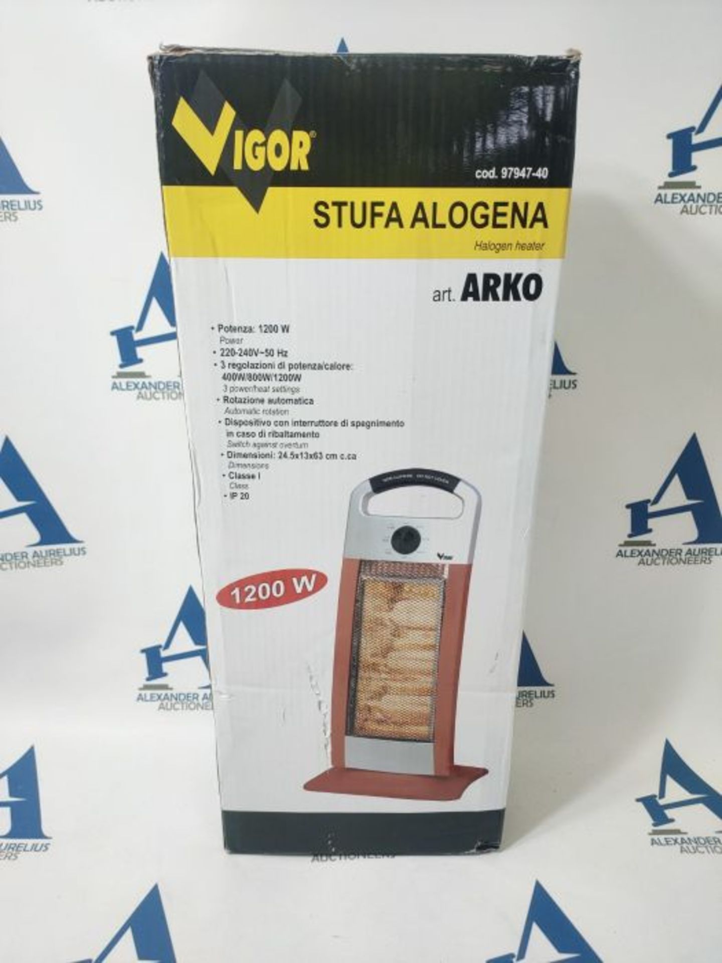 Blinky Arko 97947 40 Halogen Heater, 3 Heat Levels 400 W - Image 2 of 3