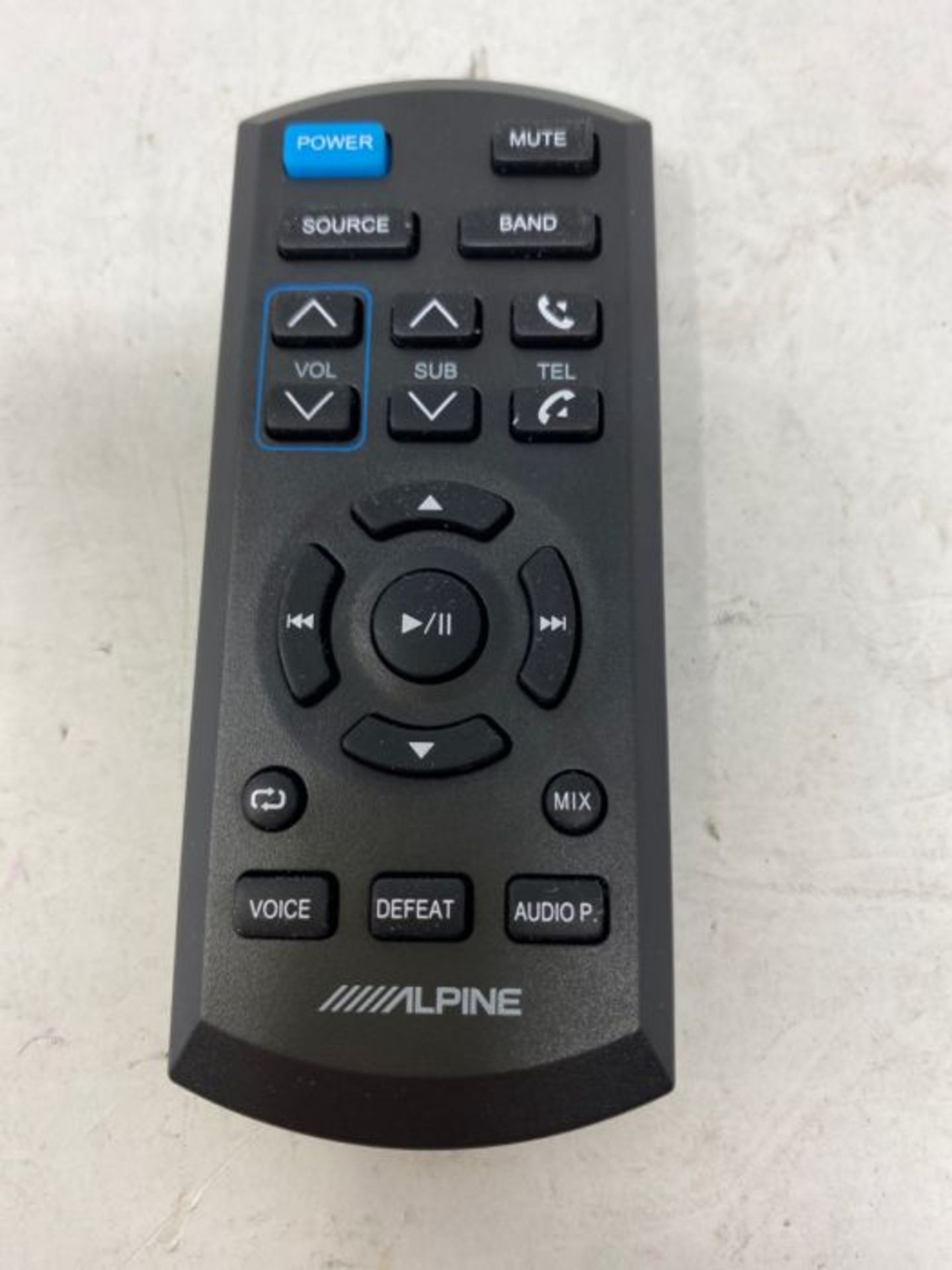 Alpine Electronics RUE-4360 Remote Control for Alpine Head Units, Black - Image 2 of 2