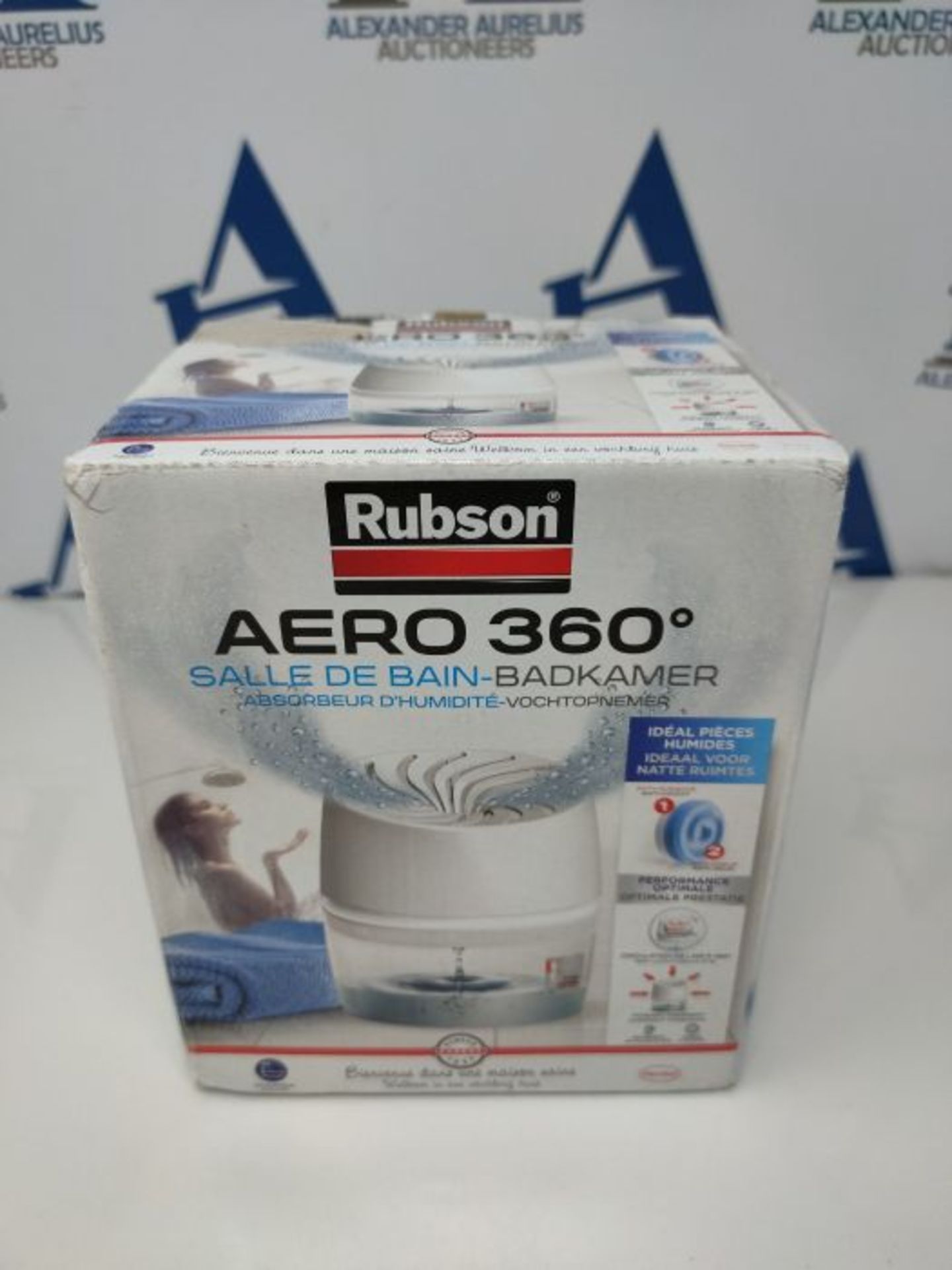 Rubson Aero 360° Special Bathroom Humidity Absorber, Dehumidifier, Anti-Odour, Moistu - Image 2 of 3