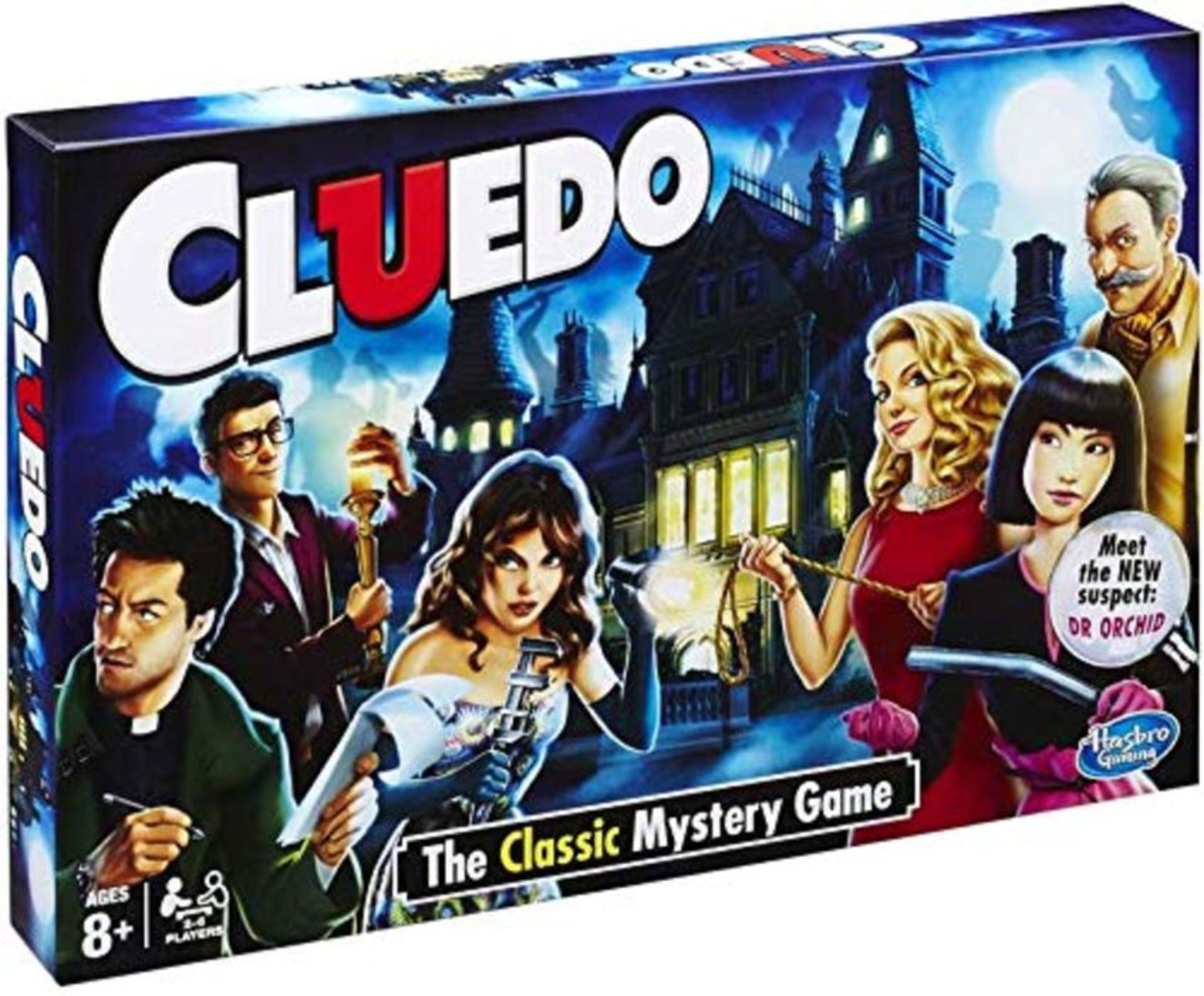 Cluedo, The Classic Mystery Game - Eliminate Suspects and Discover WHODUNIT, with WHAT