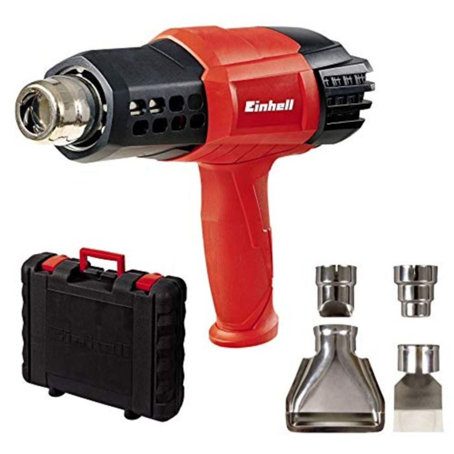 RRP £83.00 Einhell 4520195 Hot Air Gun TE-HA 2000 E (2000 W, 9 Temperature Settings 50Â°C - 550