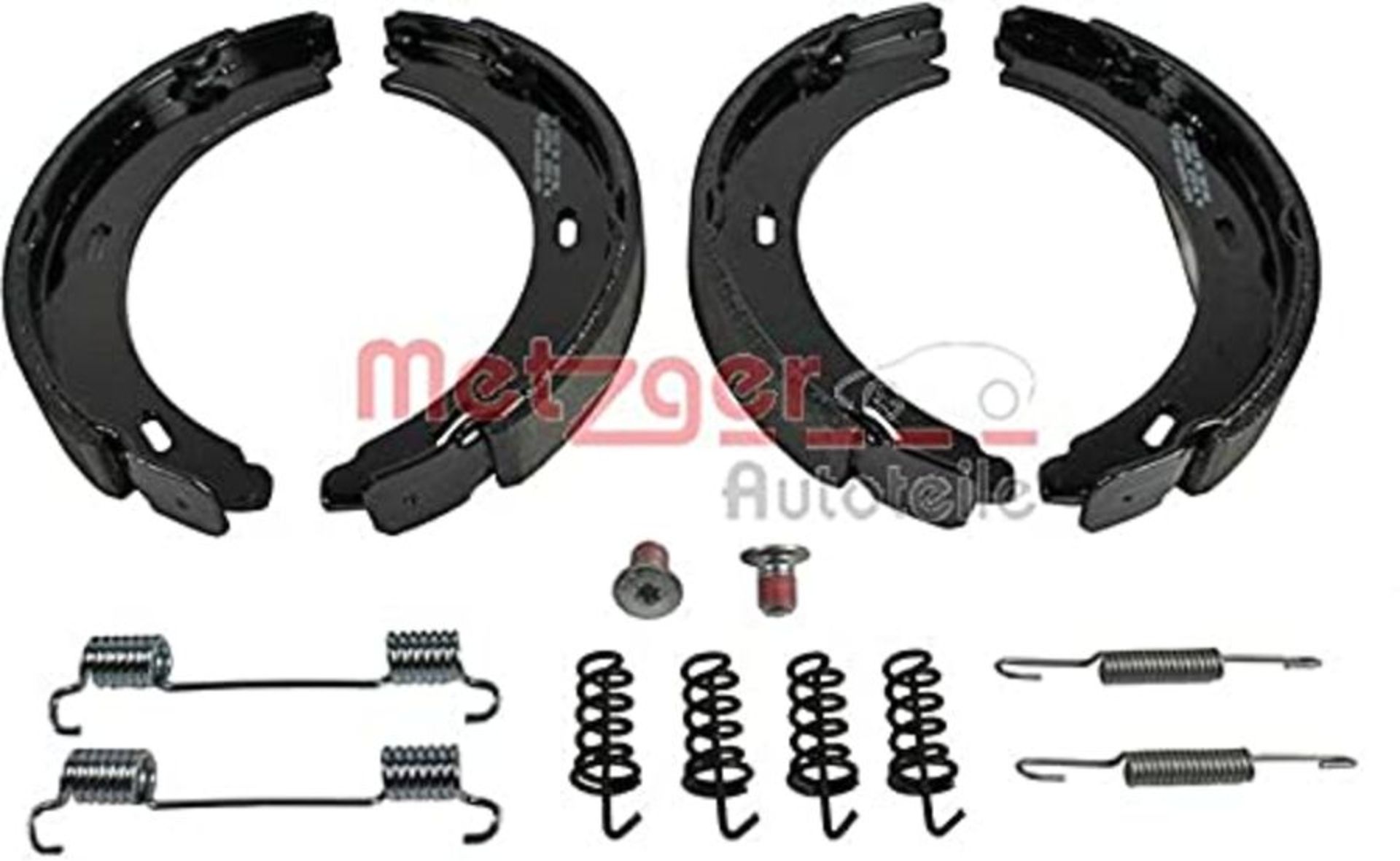 Metzger KR 779 Brake Shoe Set, parking brake