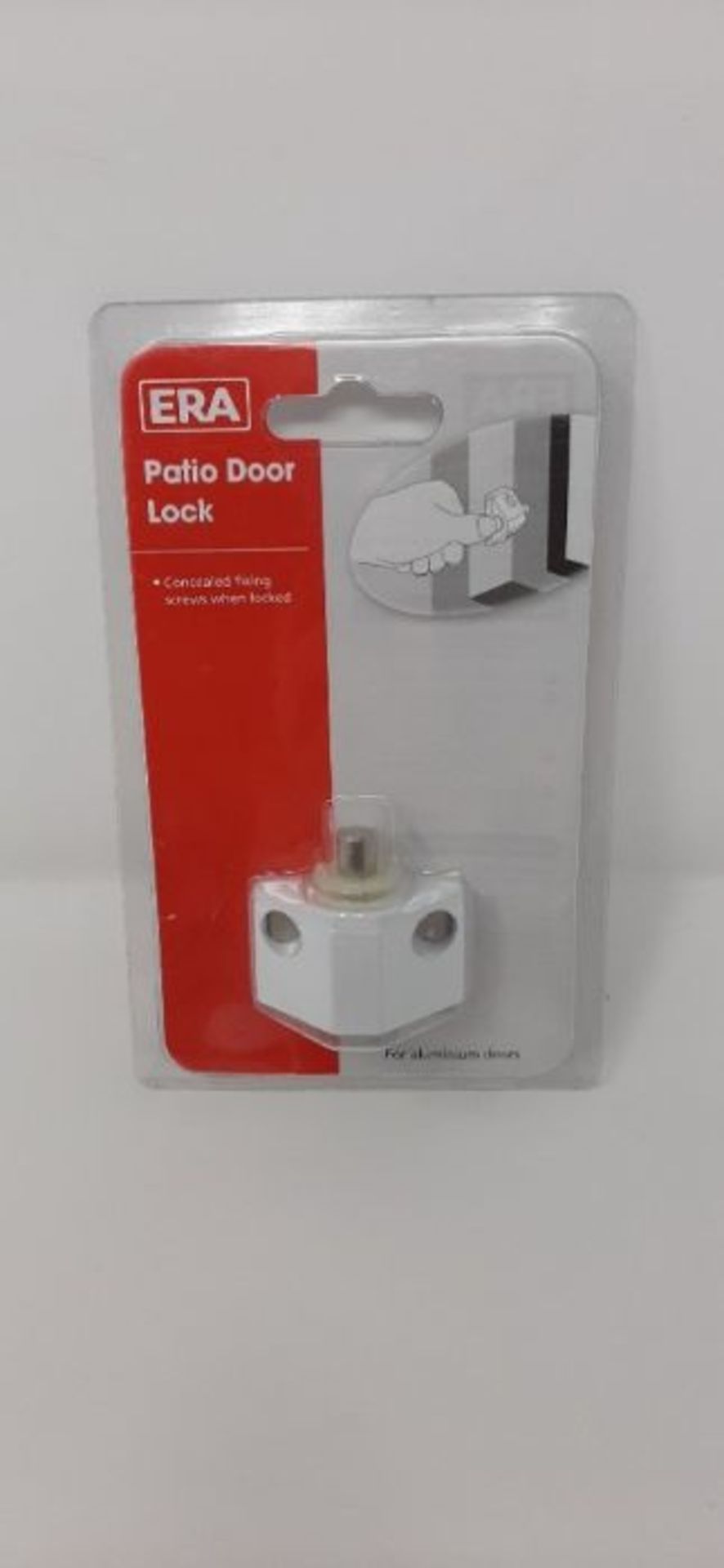 ERA Saracen Patio Door Lock in White - Image 2 of 2