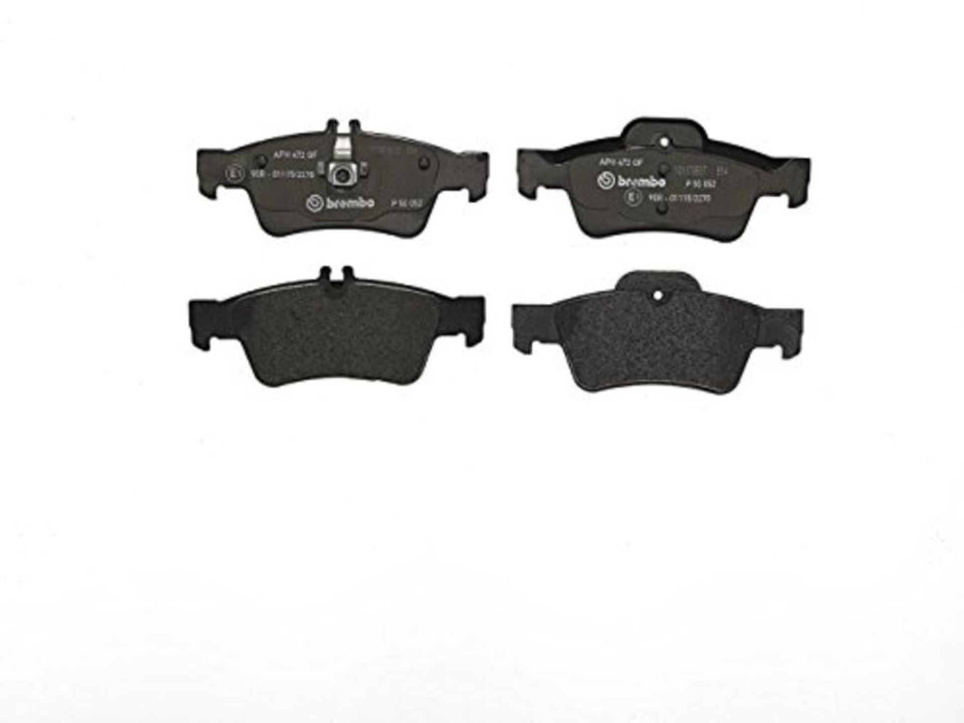 Brembo P50052 Rear Disc Brake Pad - Set of 4