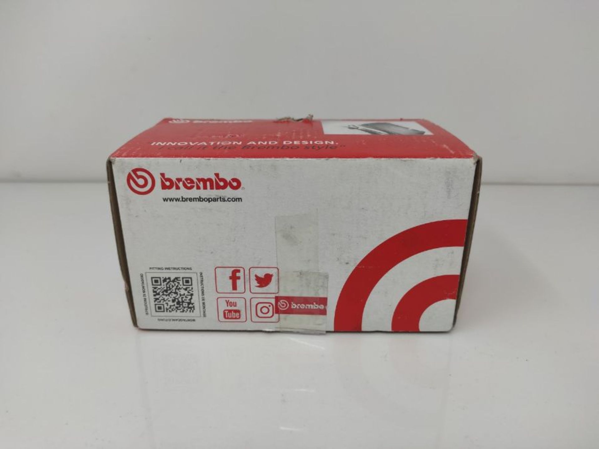 Brembo P50052 Rear Disc Brake Pad - Set of 4 - Image 2 of 3