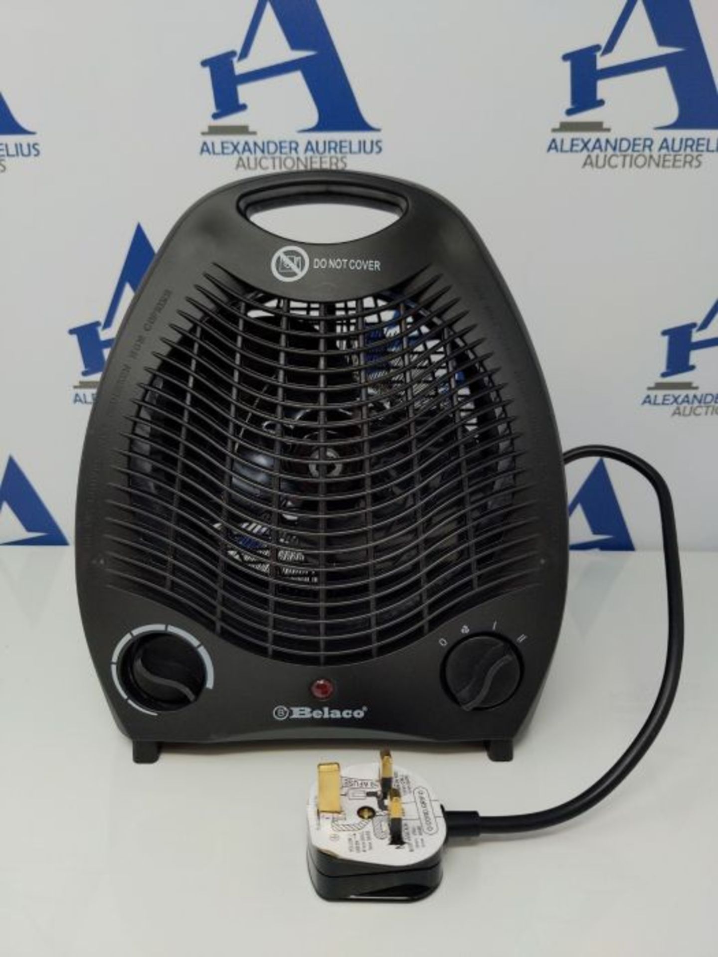 Belaco Fan Heater 2 Heat Settings 1000/2000W Electric Heaters Overheat Protection BFH2 - Image 3 of 3