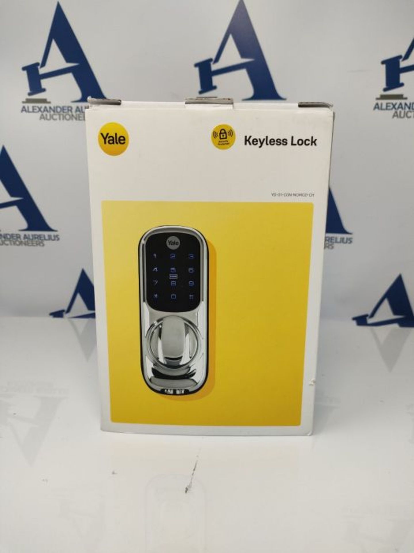 RRP £83.00 Yale Keyless Connected Smart Door Lock (Chrome) - Image 2 of 3
