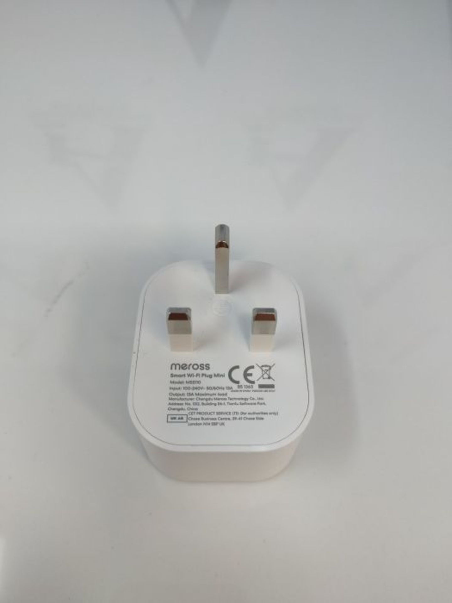 Smart Plug Mini - Meross 13A Wi-Fi Plugs Compatible with HomeKit, Alexa, Google Home, - Image 2 of 2