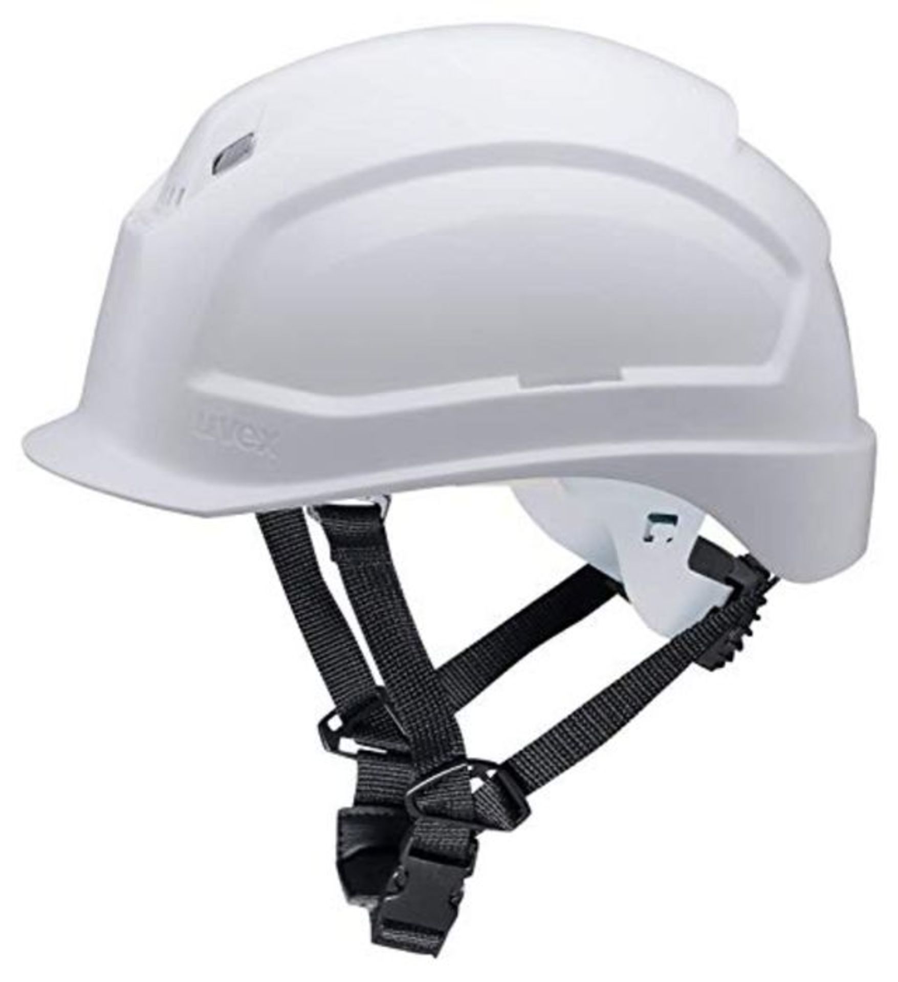 Uvex Pheos S-KR Safety Helmet - Construction Helmet with 4-Point Chin Strap and Ventil