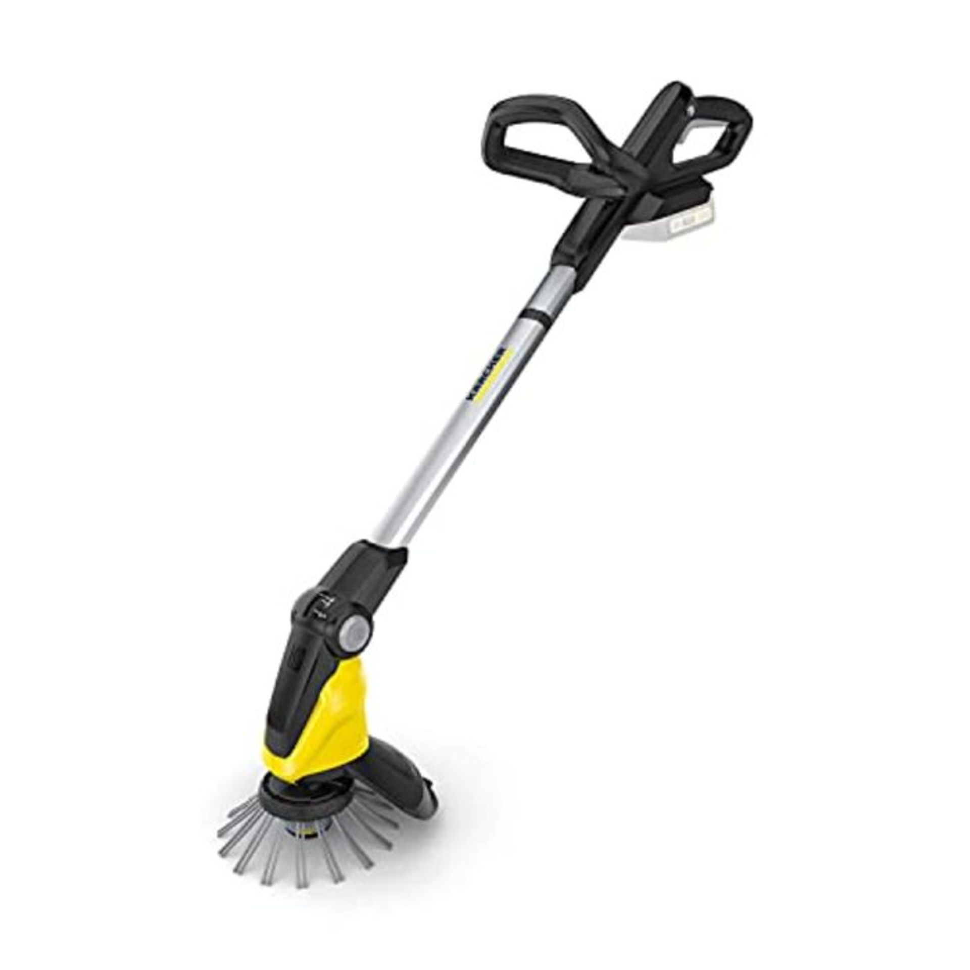 RRP £112.00 Kärcher 18 V Cordless Weed Remover WRE 18-55, Nylon Bristle Head with max. 2800 RPM,