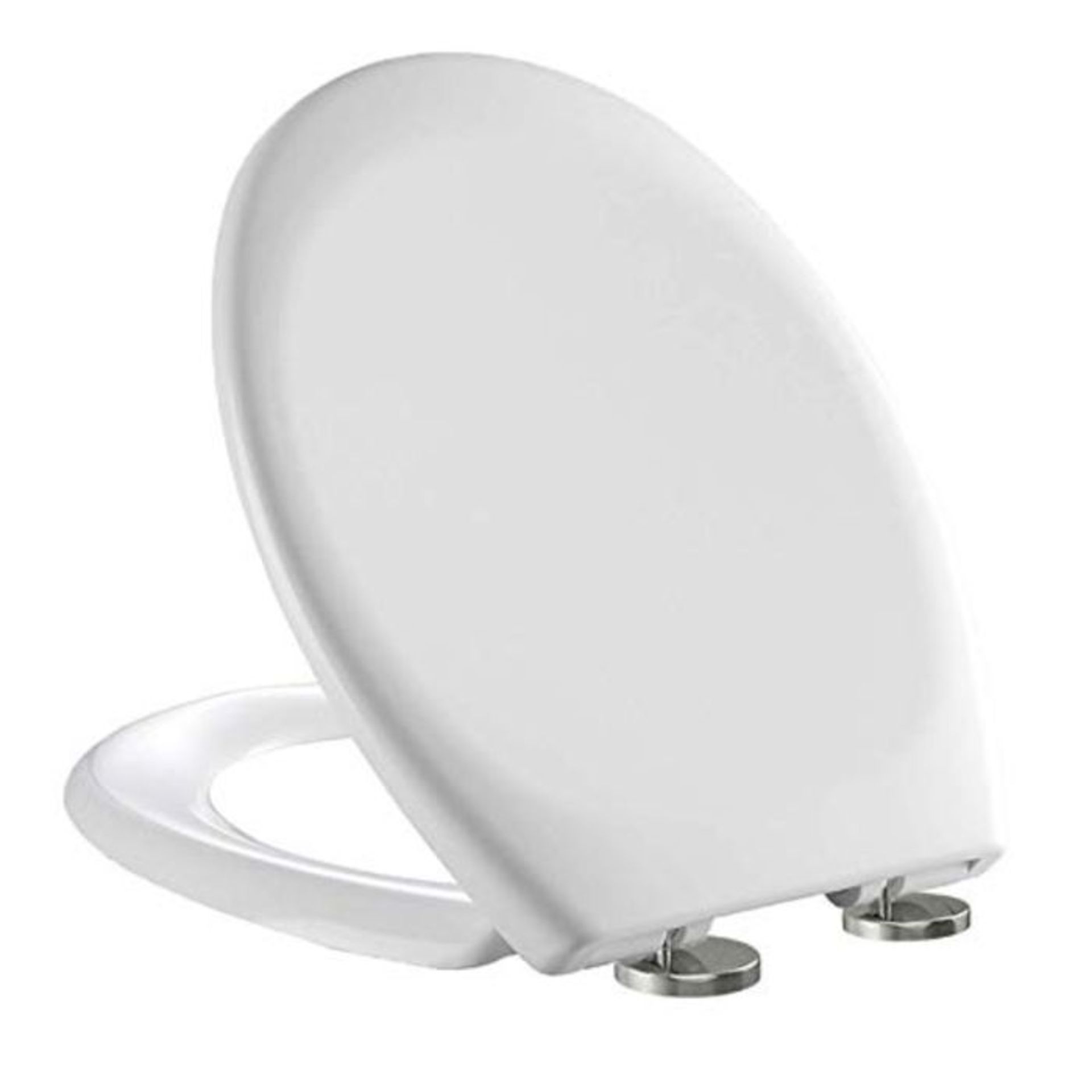 Toilet Seat featuring Soft-Close, Easy Clean, Top Fixing Hinges / OVAL LOO SEAT COVER
